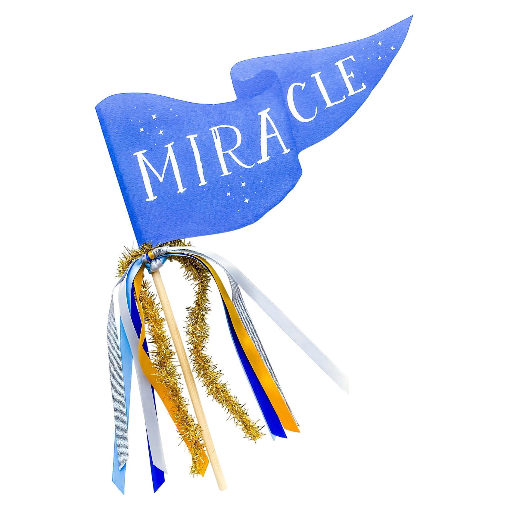Miracle Hanukkah Party Pennant