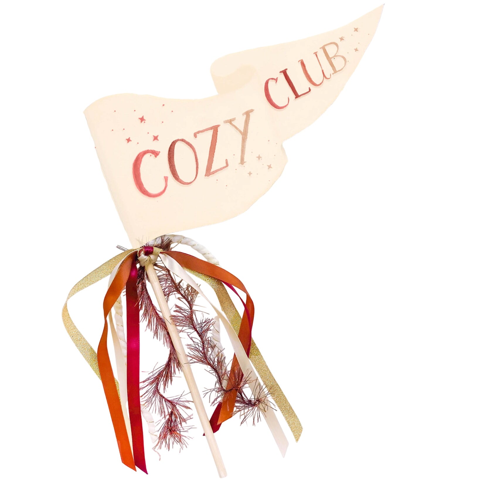 Cozy Club Party Pennant