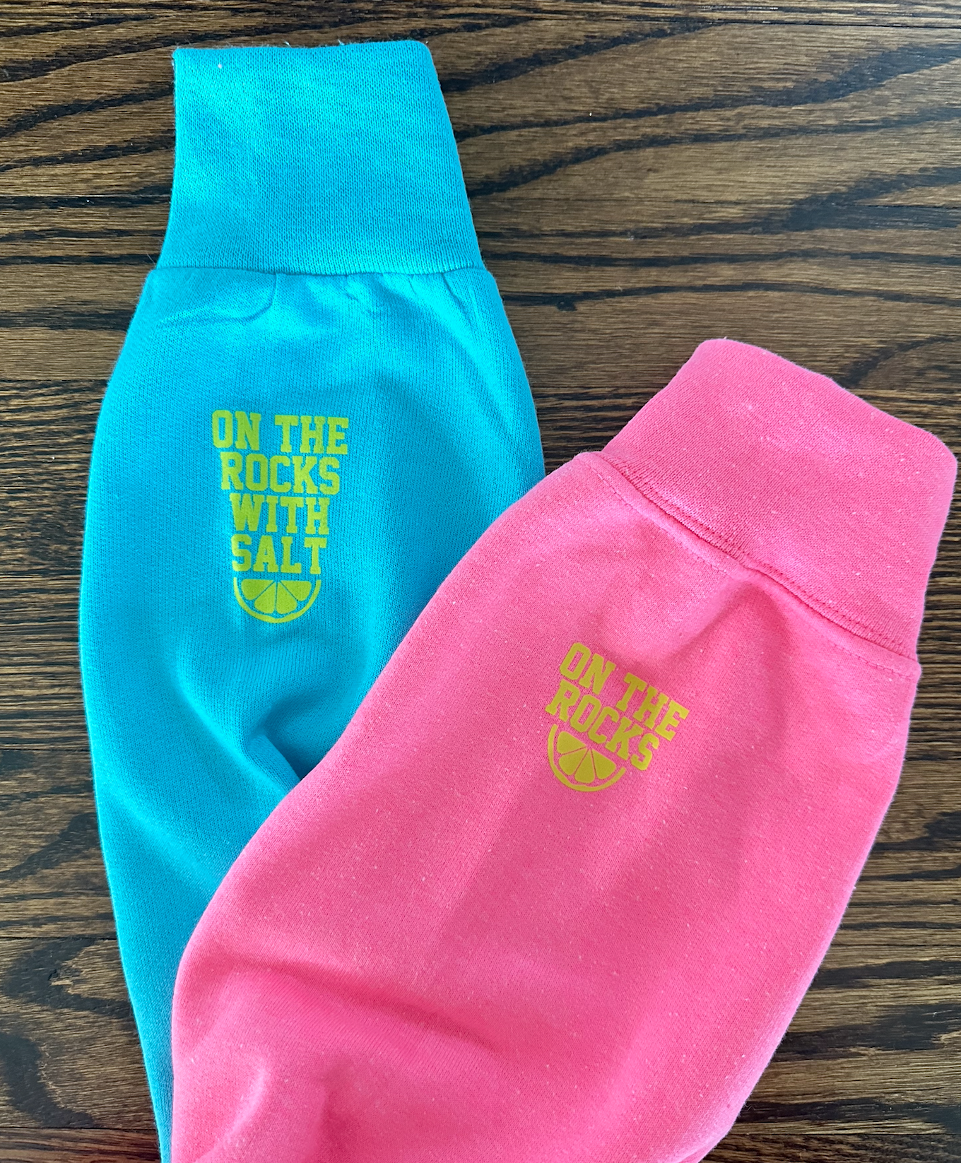 Margs ♡ Pink Printed Sweatshirt ♡ Select Your Cuff