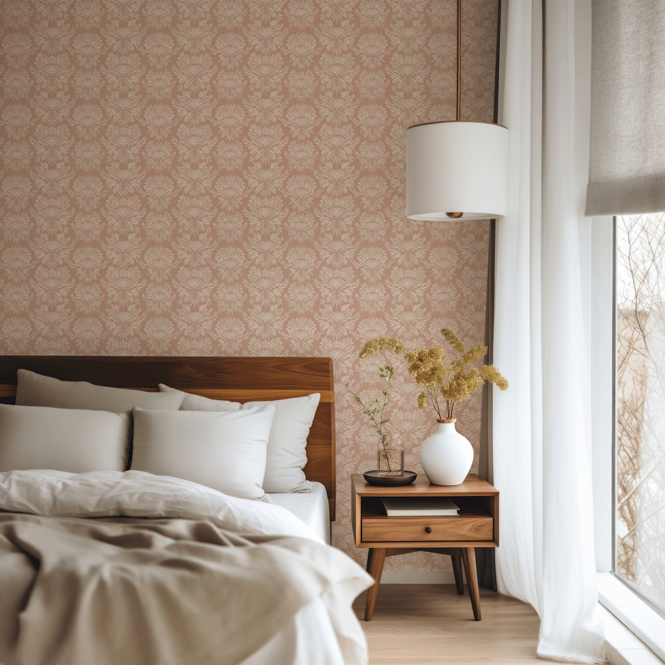 Genevieve Wallpaper By Bloomery Decor