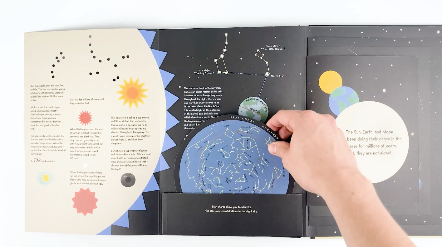 The Sun And The Planets: A 3-d Solar System With Pop-ups!