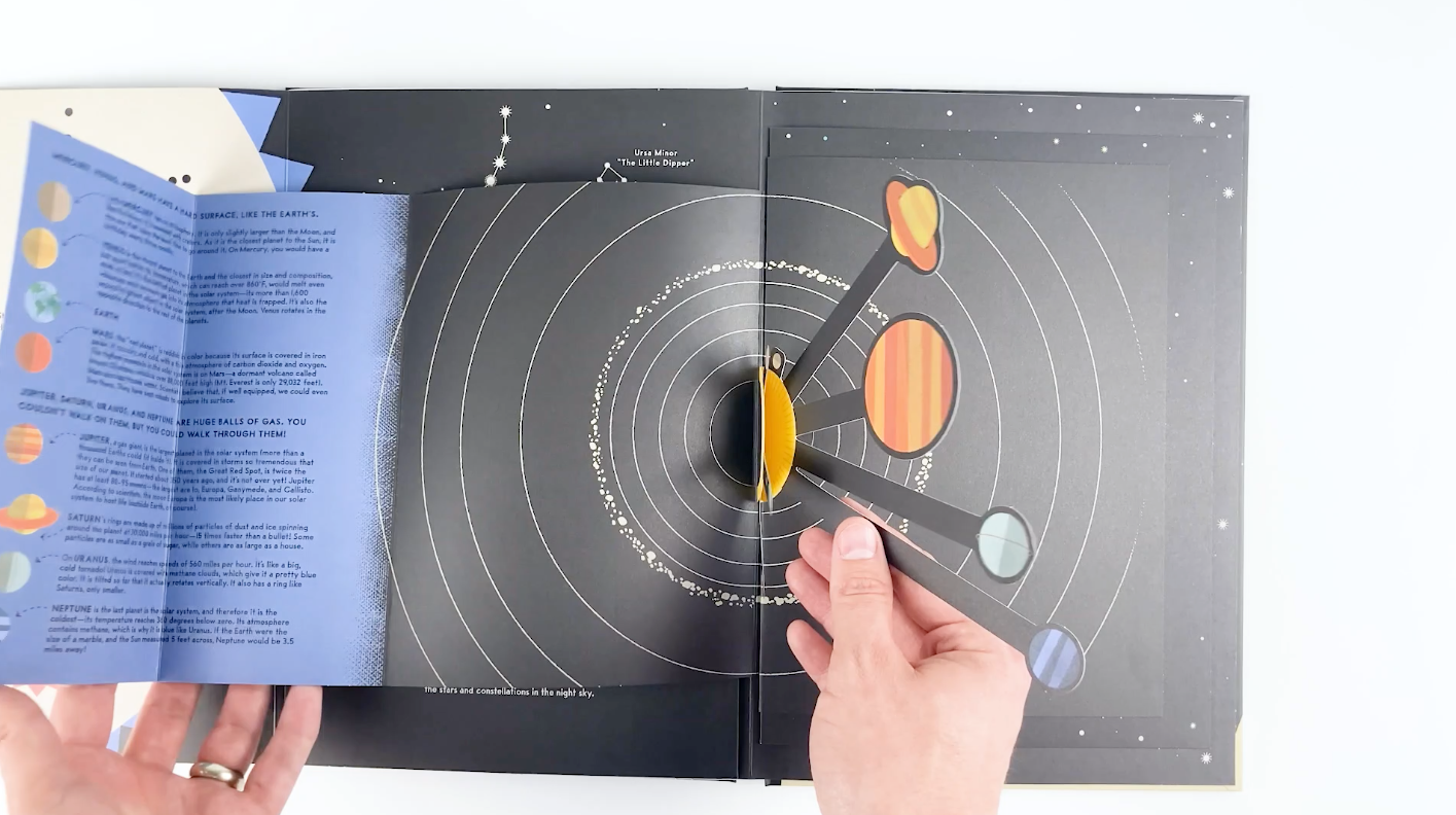 The Sun And The Planets: A 3-d Solar System With Pop-ups!