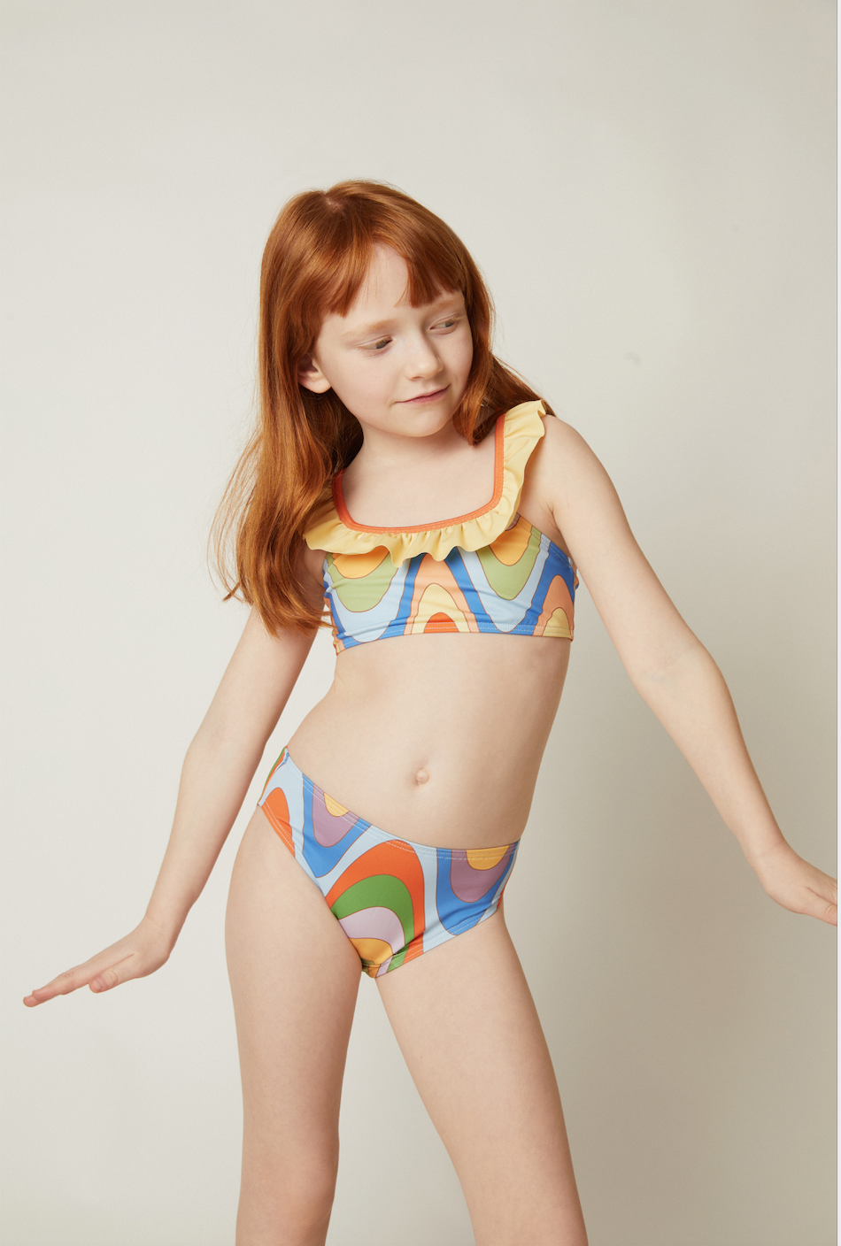 Groovy Ruffle Bikini
