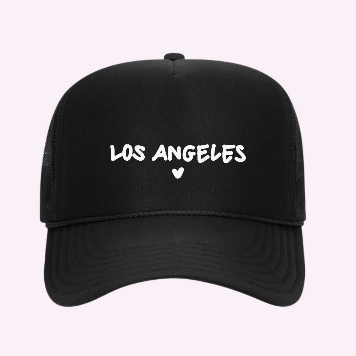 I Love Los Angeles ♡ Printed Trucker Hat