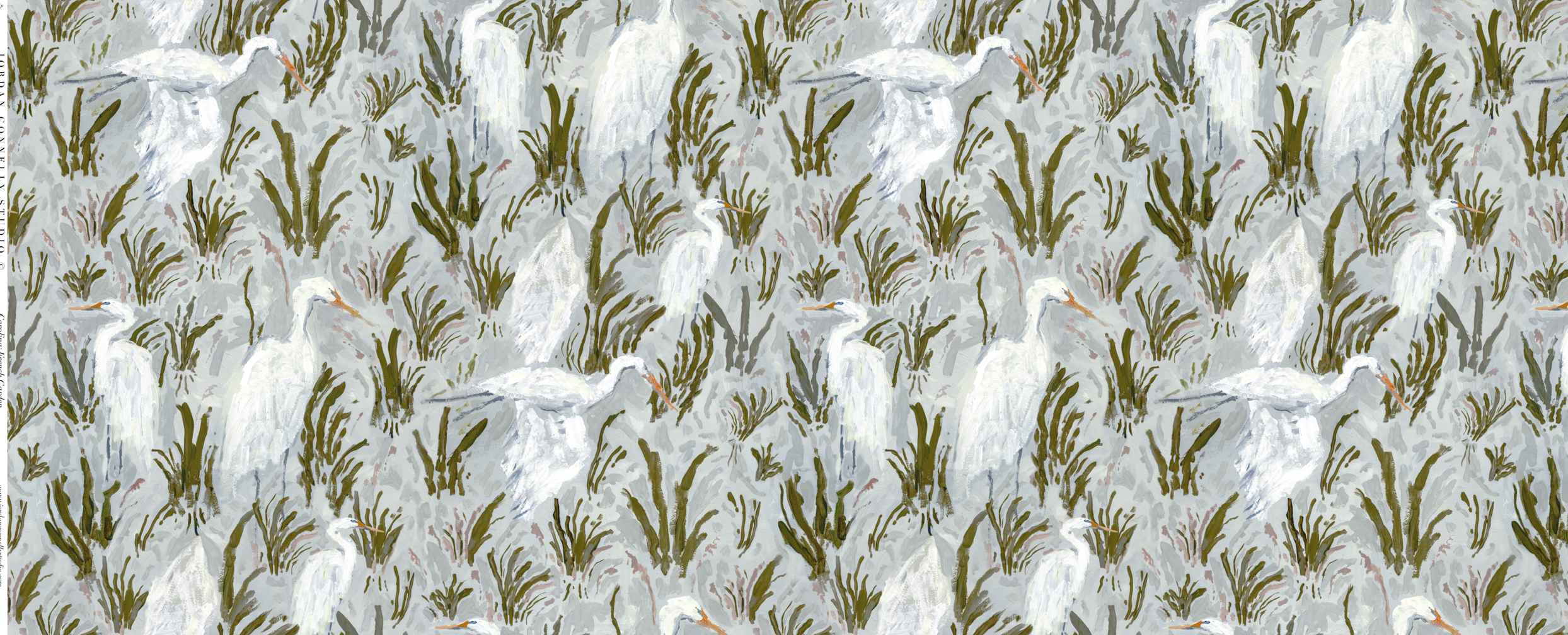 Carolina In French Garden- Fabric
