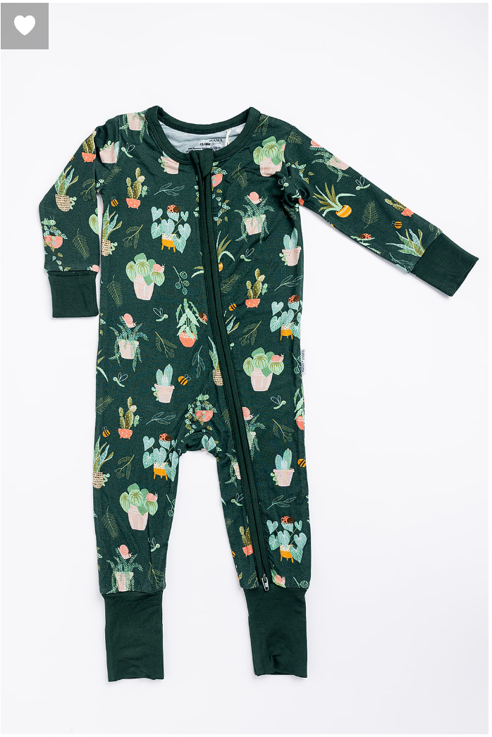Houseplants Galore Bamboo Romper