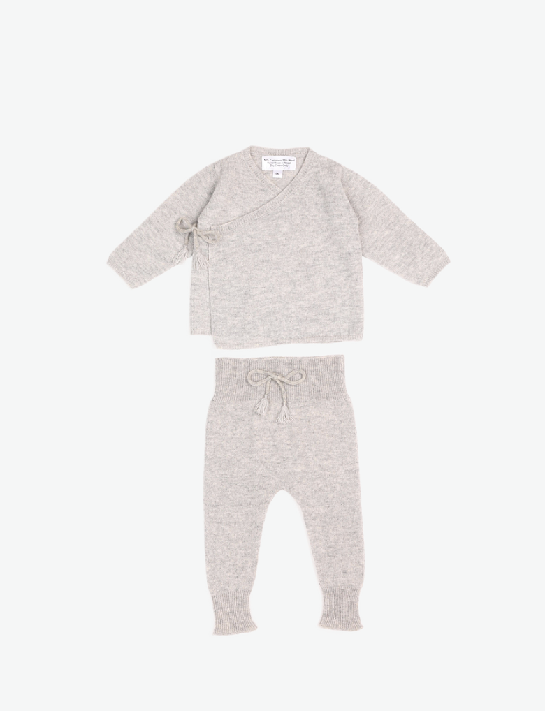 Cashmere Footless Leggings | Grey Dawn