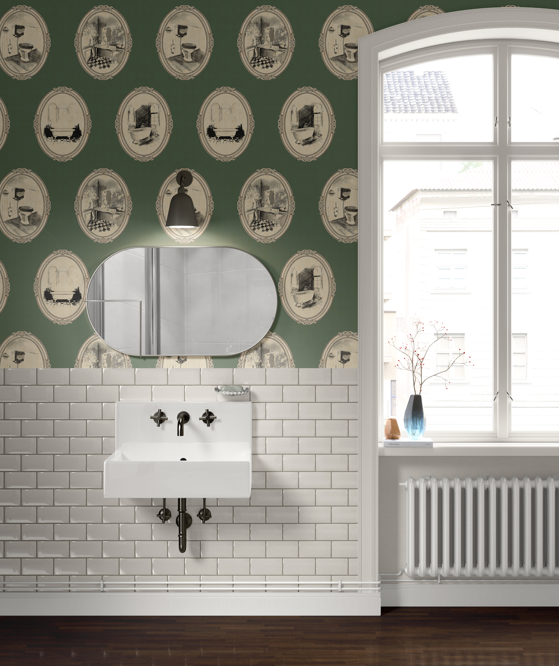 Lou Wallpaper By Karin Beatrice Levin