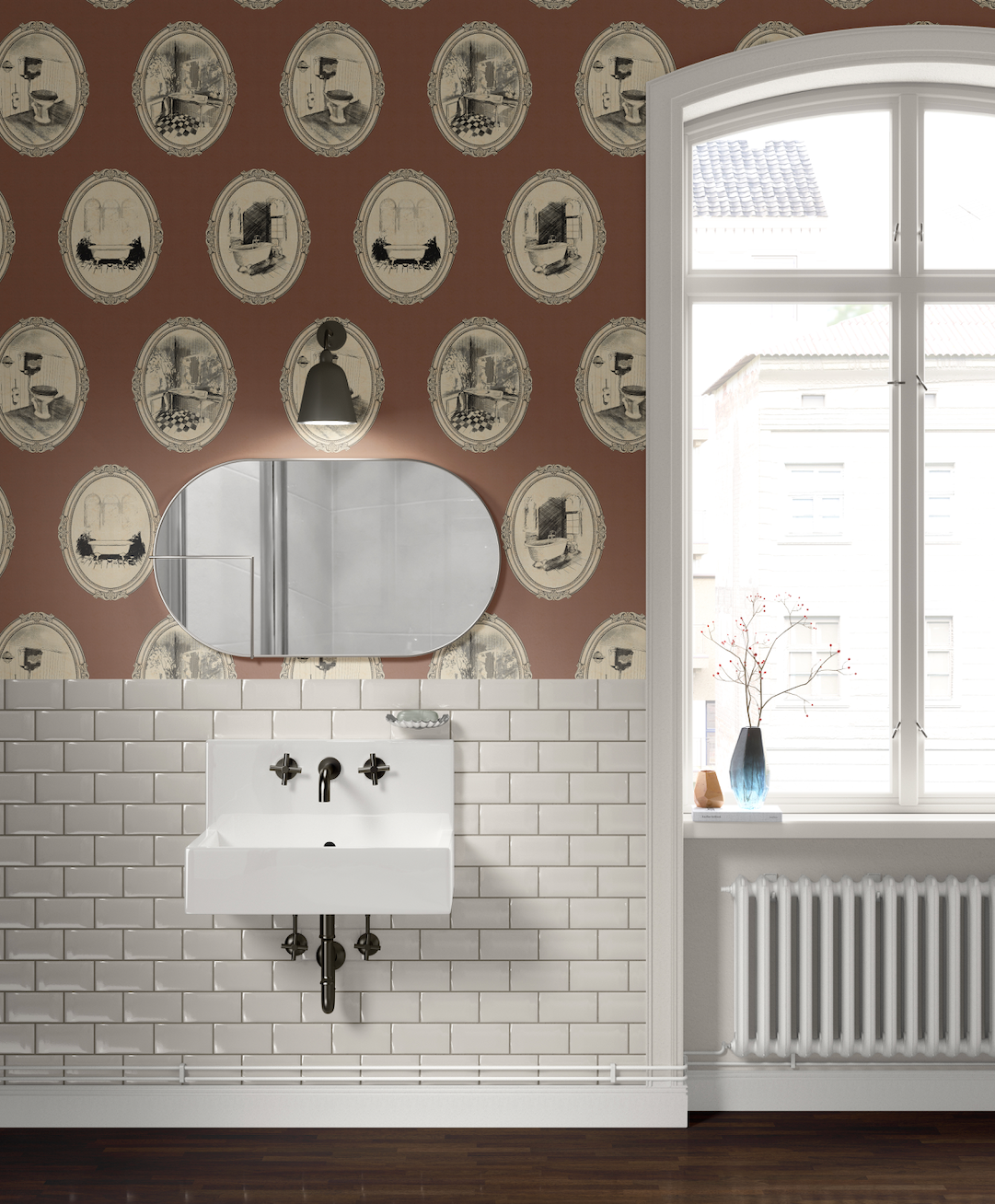 Lou Wallpaper By Karin Beatrice Levin