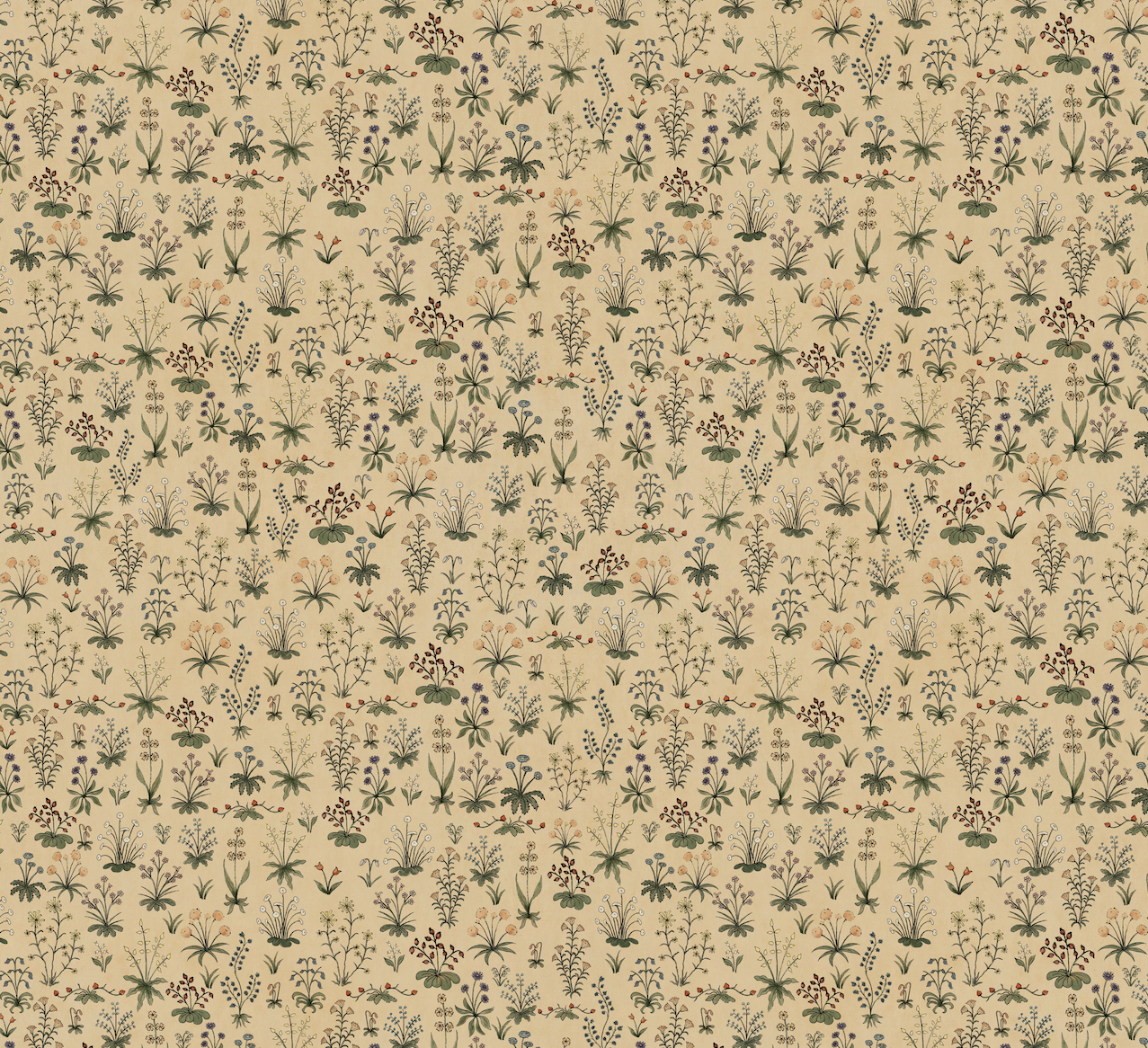 Evelyn Wallpaper By Karin Beatrice Levin