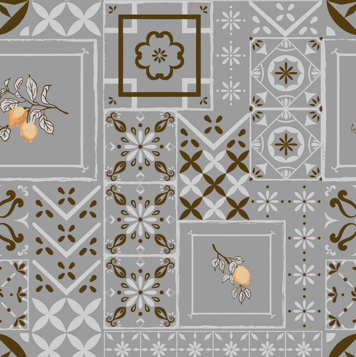 Meena Wallpaper By The Bright Leaf Design