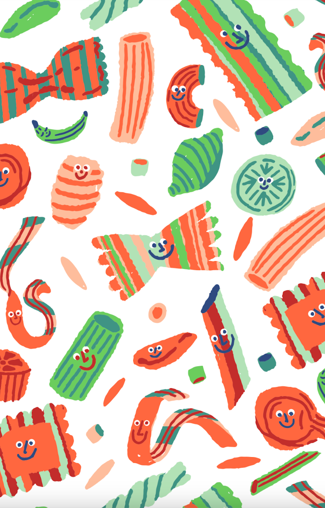 Pasta Festa Baby Kimono Onesie