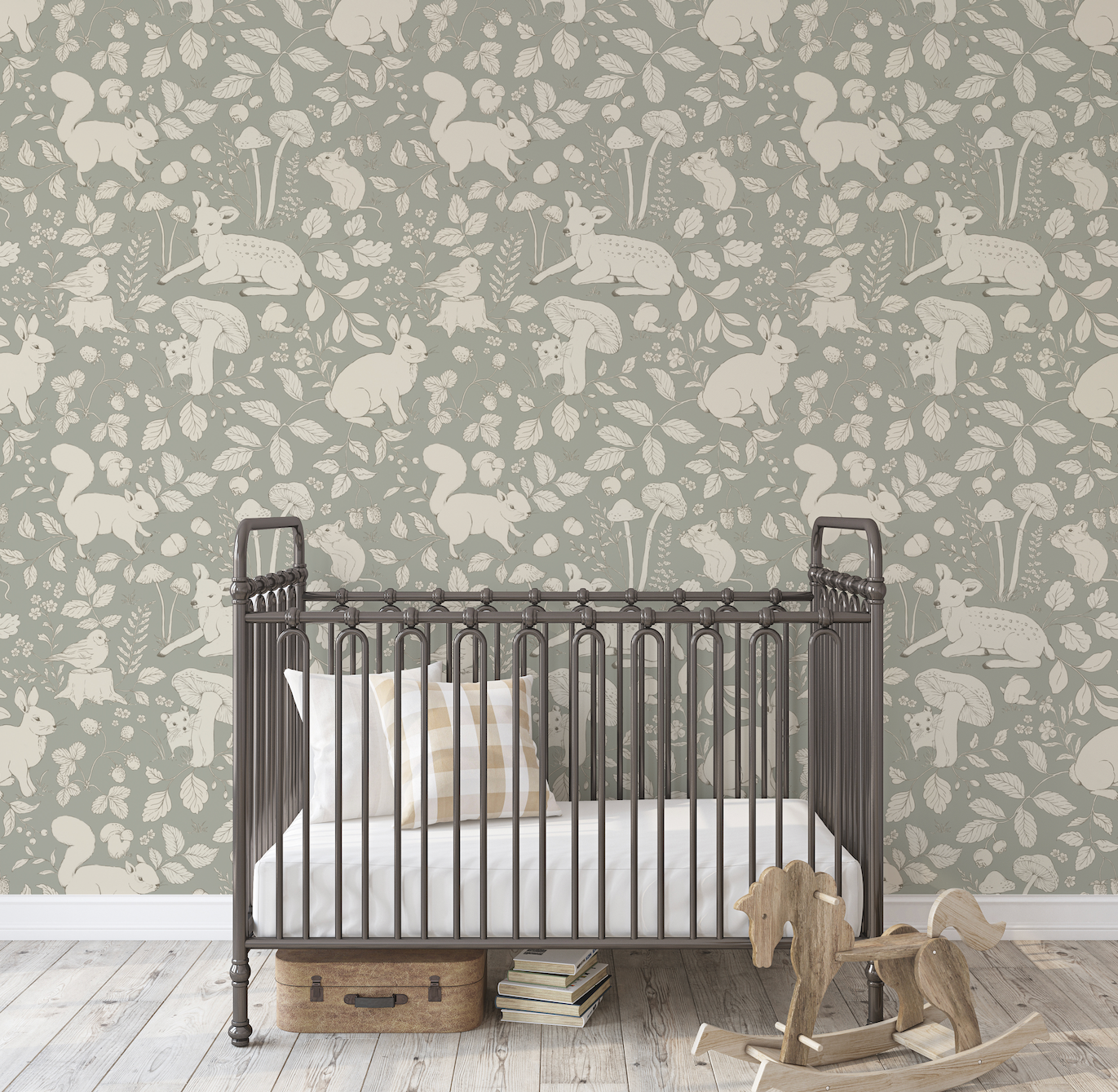 Finch Wallpaper By Daphne And Sage
