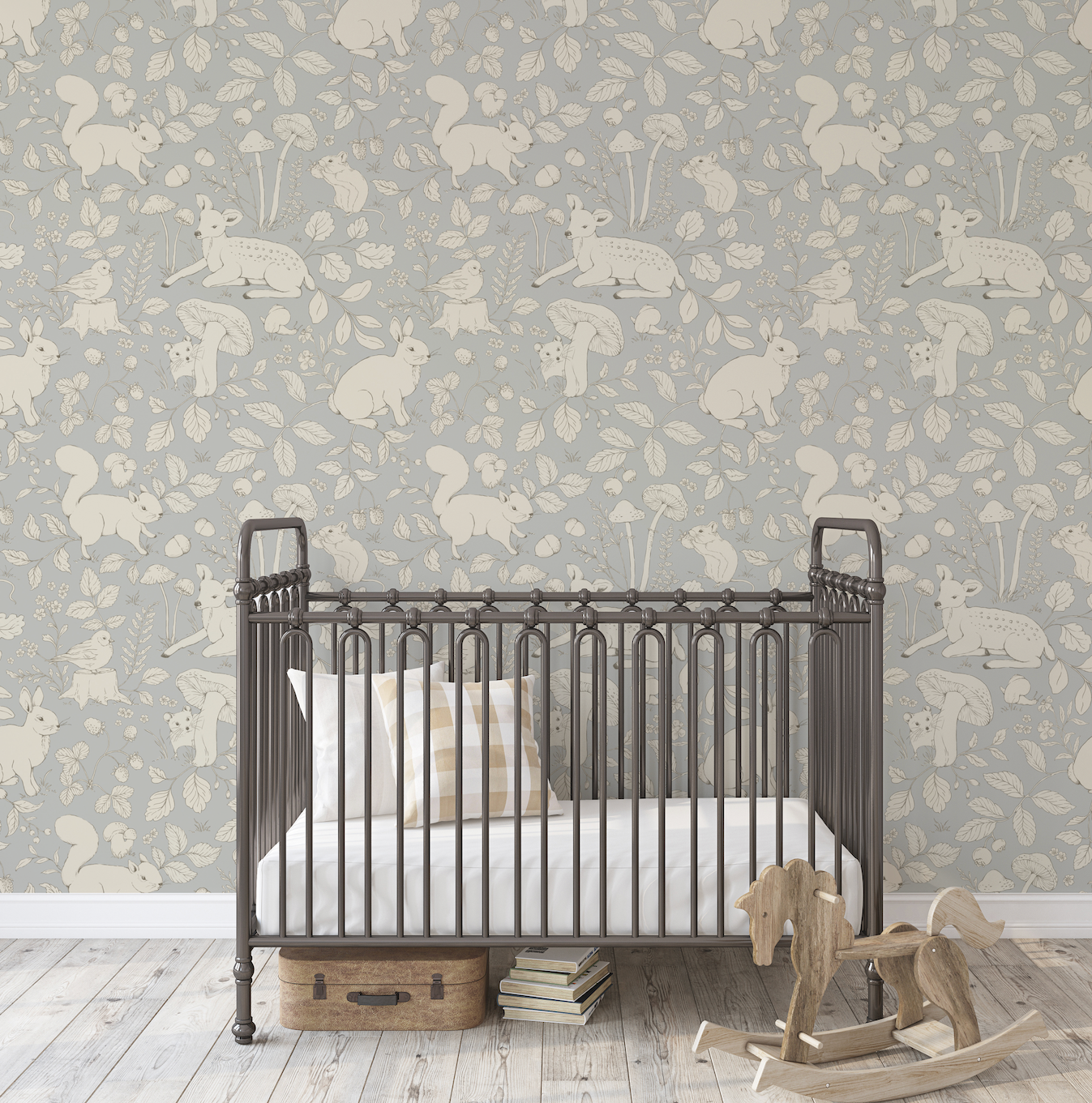 Finch Wallpaper By Daphne And Sage