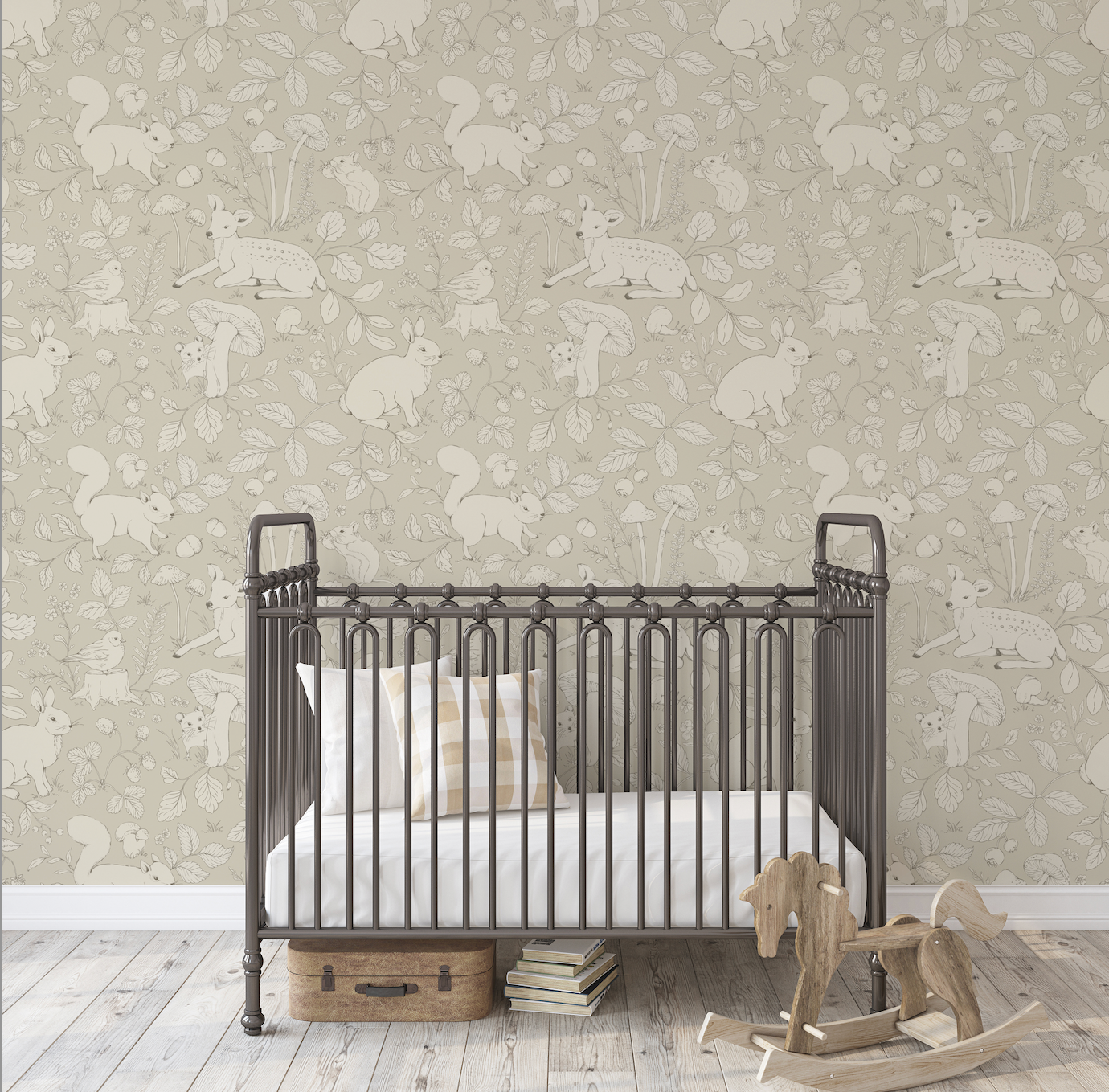 Finch Wallpaper By Daphne And Sage