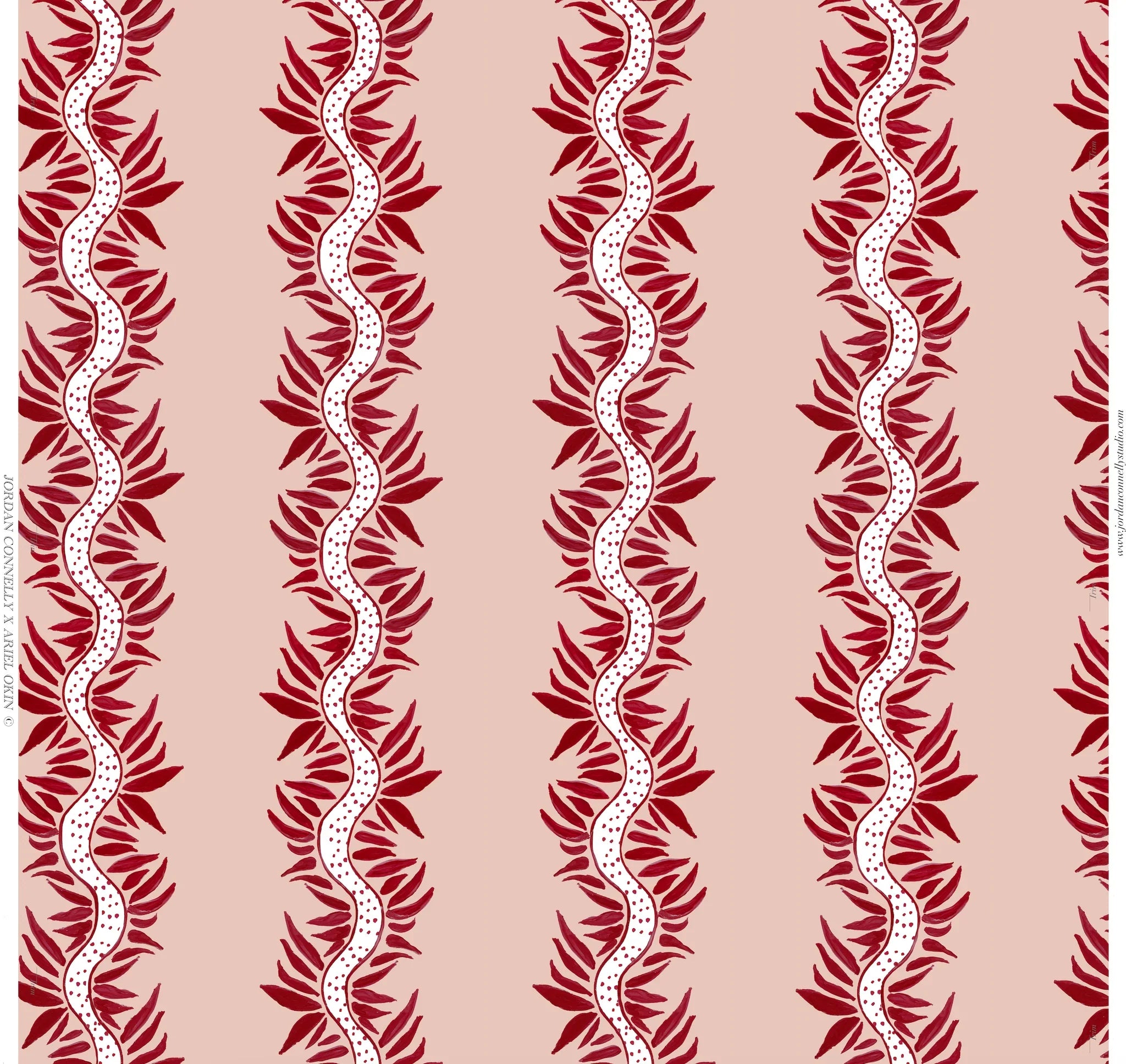 Rouge Botanics In Rouge- Fabric