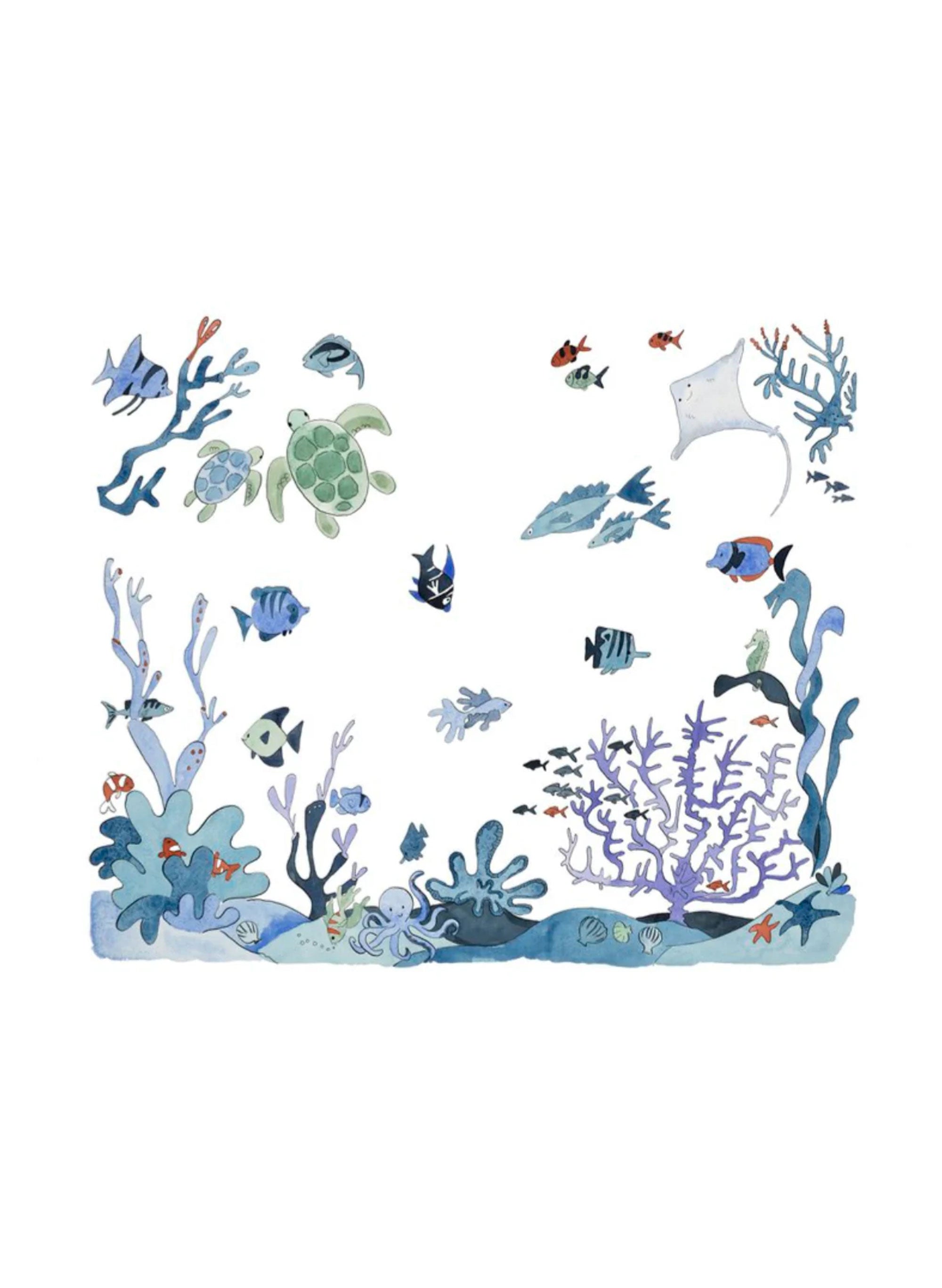Art Print - Under The Sea - Unframed
