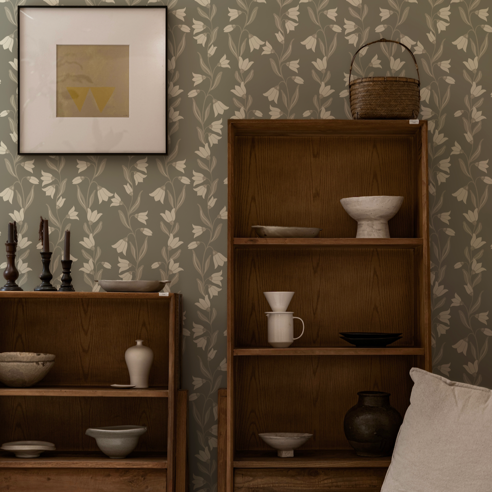 Agatha Wallpaper By Gabriela Dachin