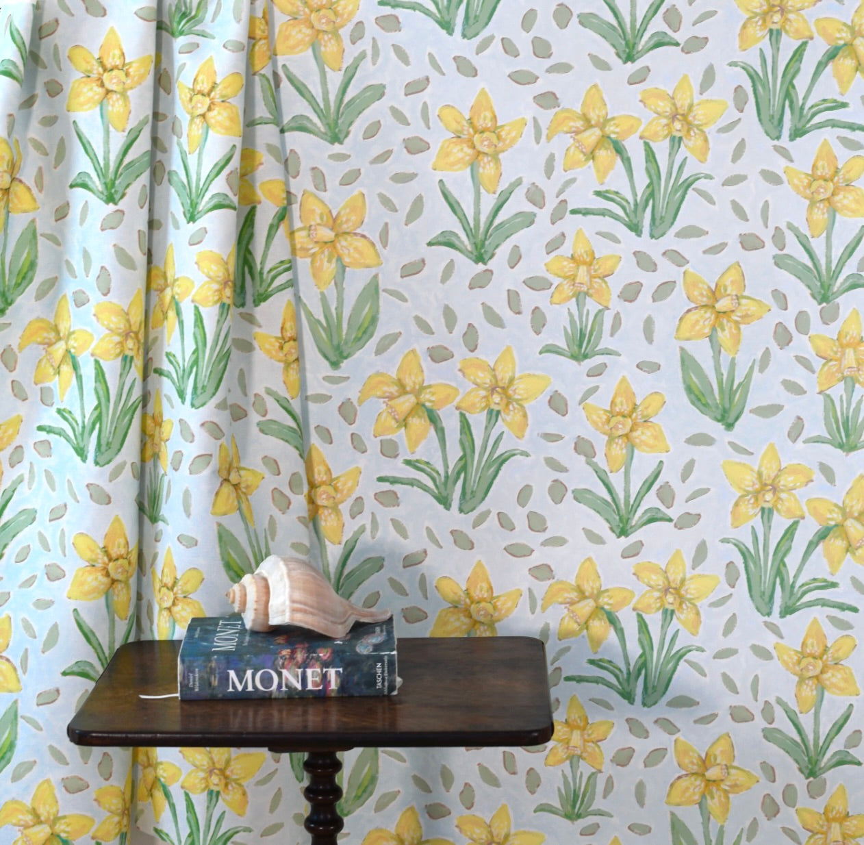 Daffodils For Jennings In Morning Light- Fabric