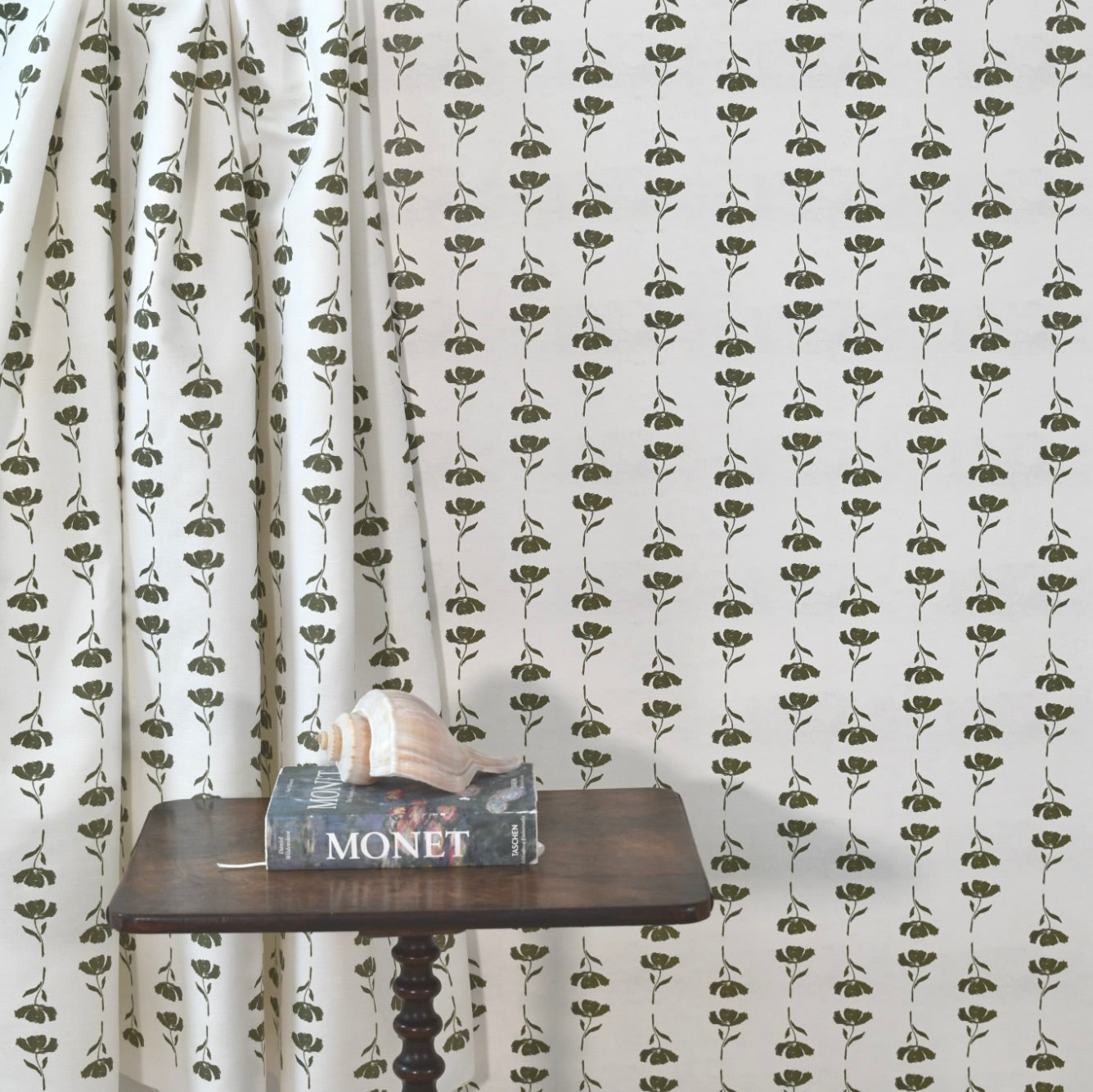 Katherine In Cream Wallpaper