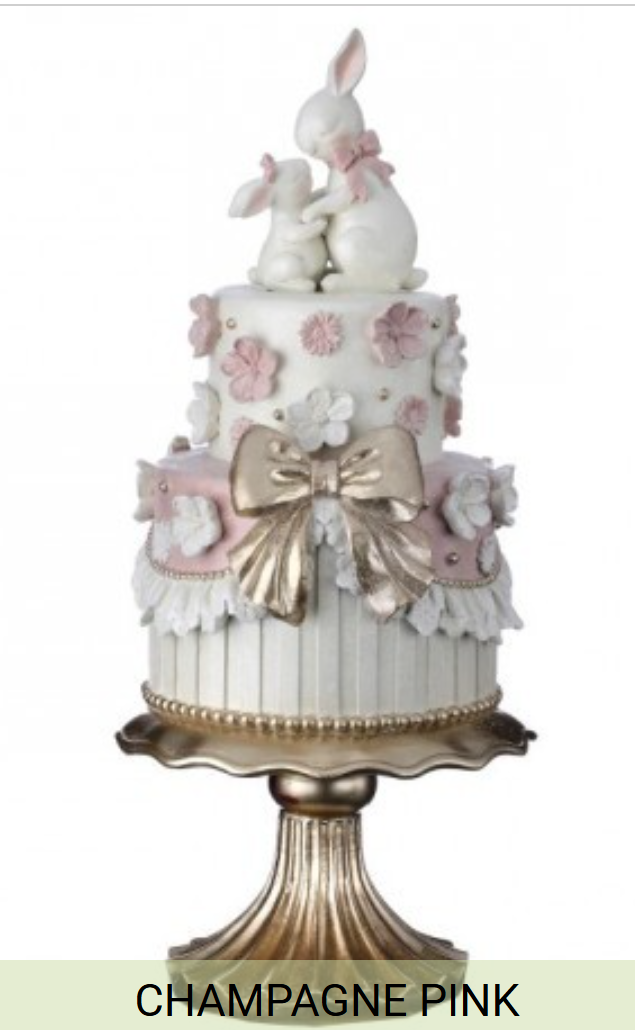 Easter Double Layer Bunny Cake