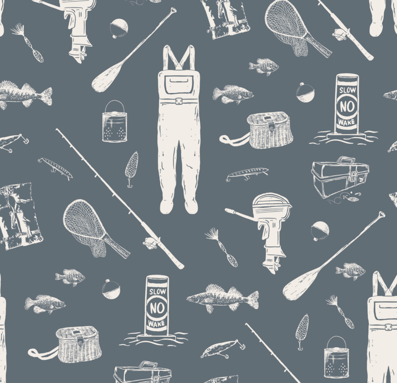 Moby Wallpaper By Kim Hallquist Designs