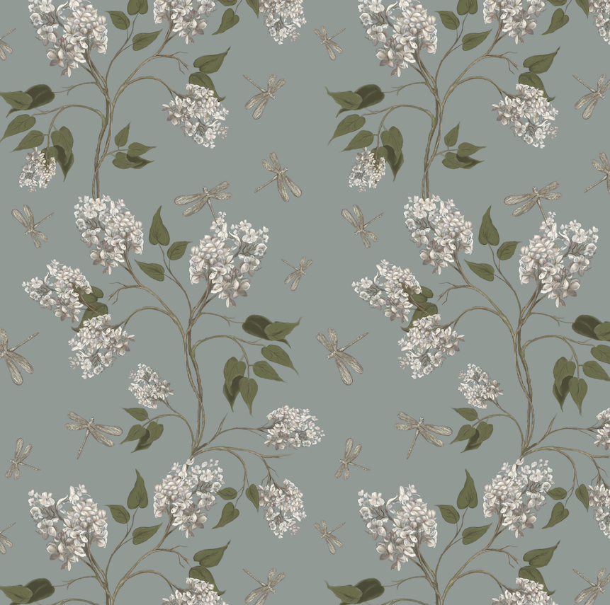 Clarke Wallpaper By Melissa Dayton Art