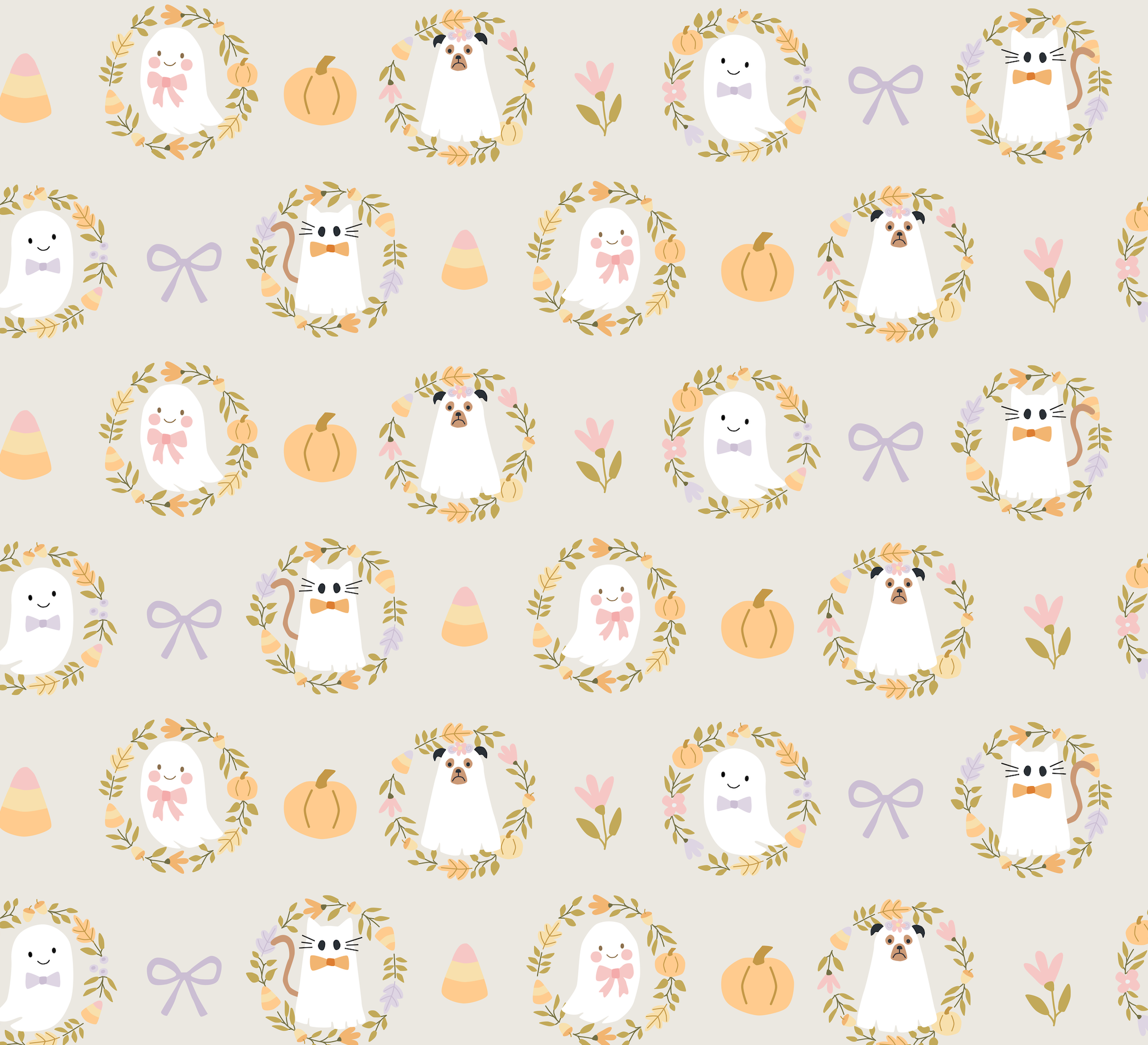 Boo Crew (long Sleeve Pj)