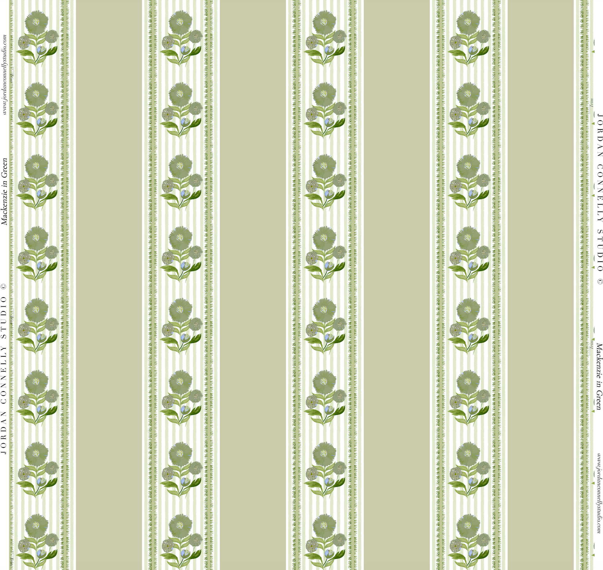 Mackenzie In Green Wallpaper