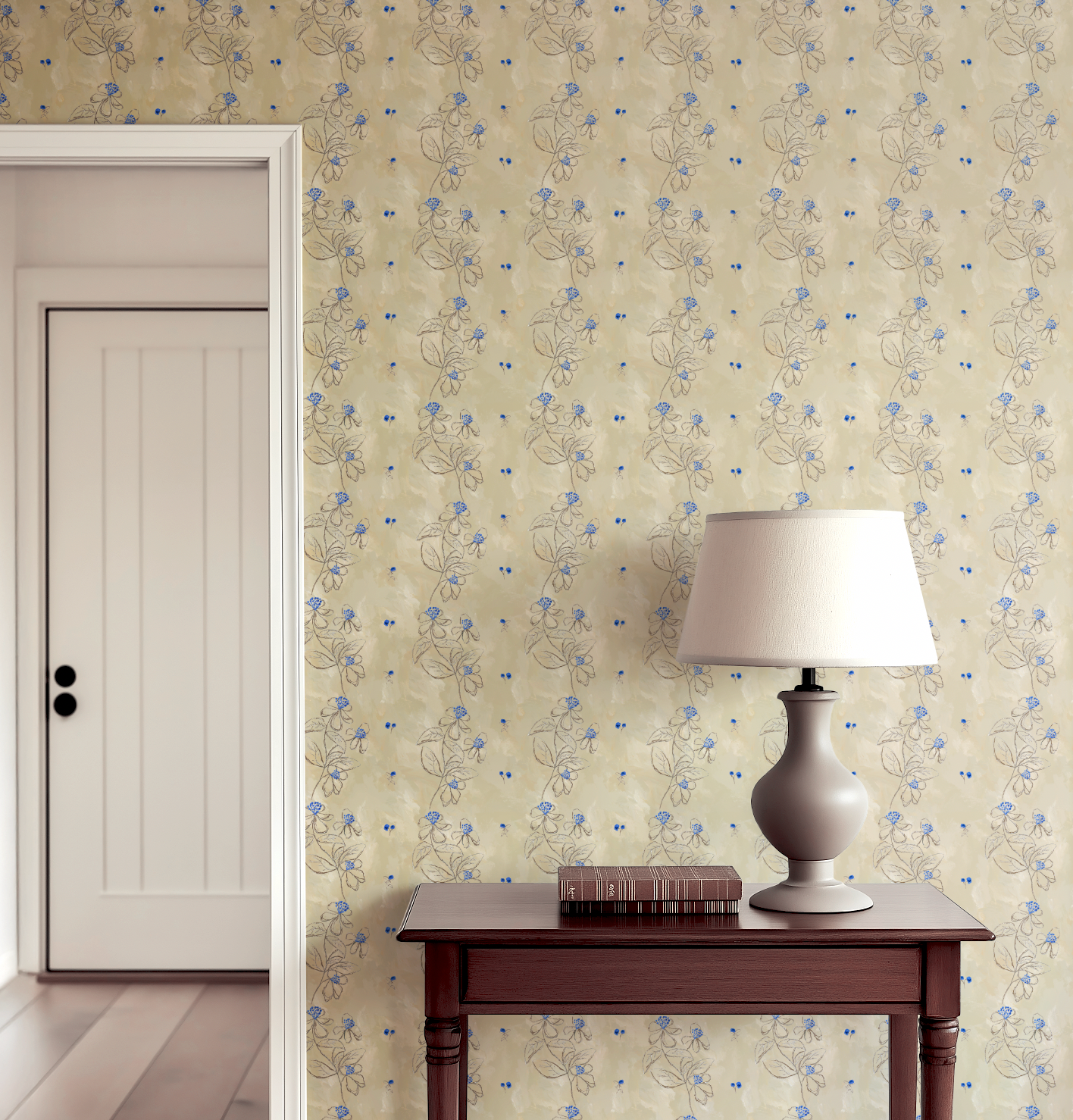 French Parchment Paper In Parchment Wallpaper