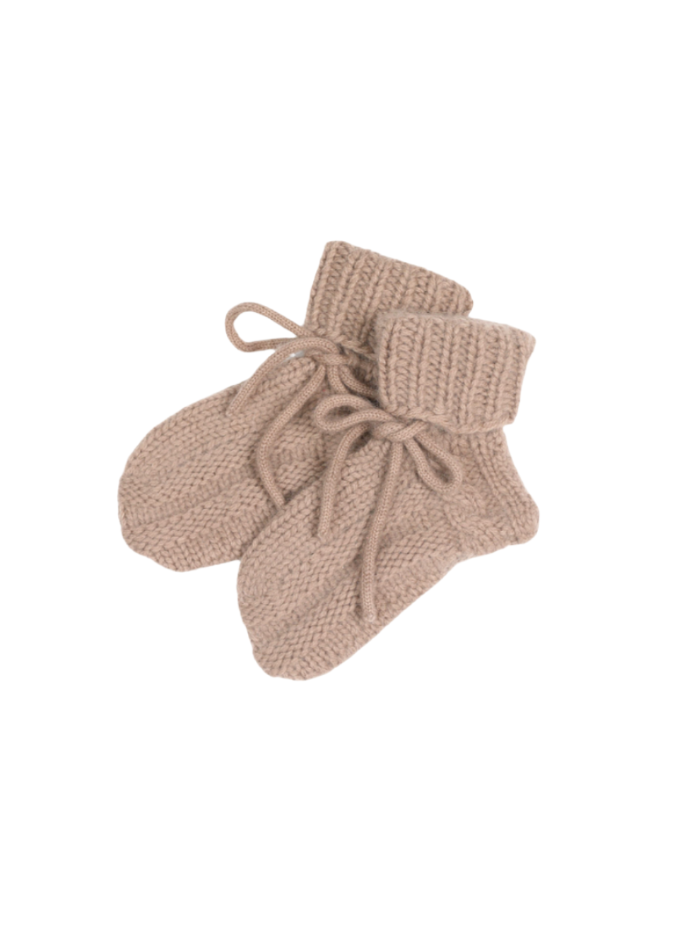 Cashmere Booties | Hazelnut
