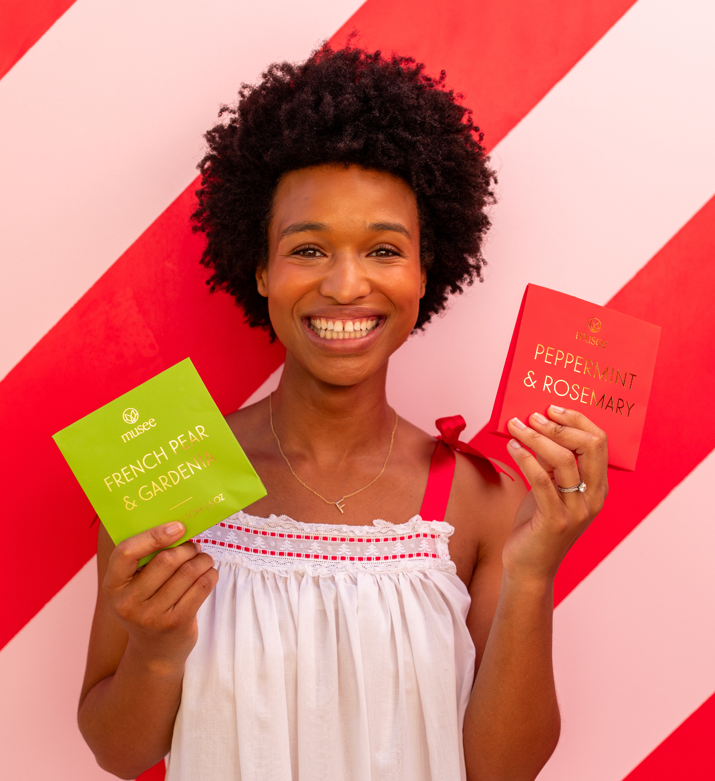 Peppermint & Rosemary Mini Bath Salt Soak