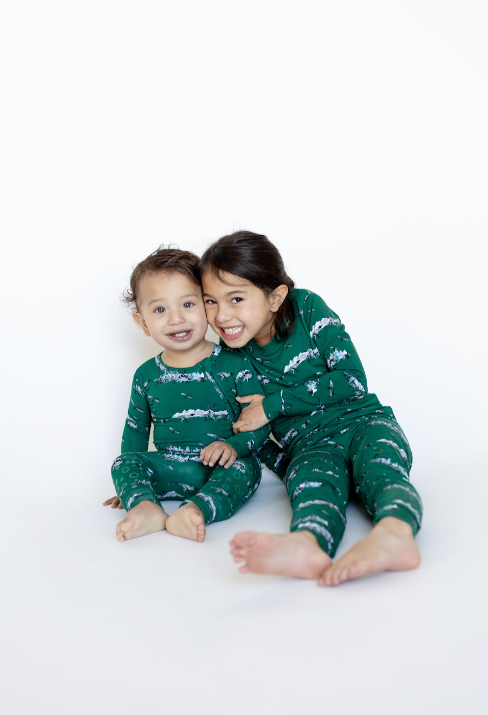 Knee-grip Green Dinos Convertible Footie