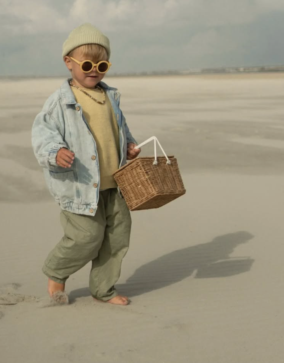 Original Round Sustainable Sunglasses | Bio-based Bendable Polarized