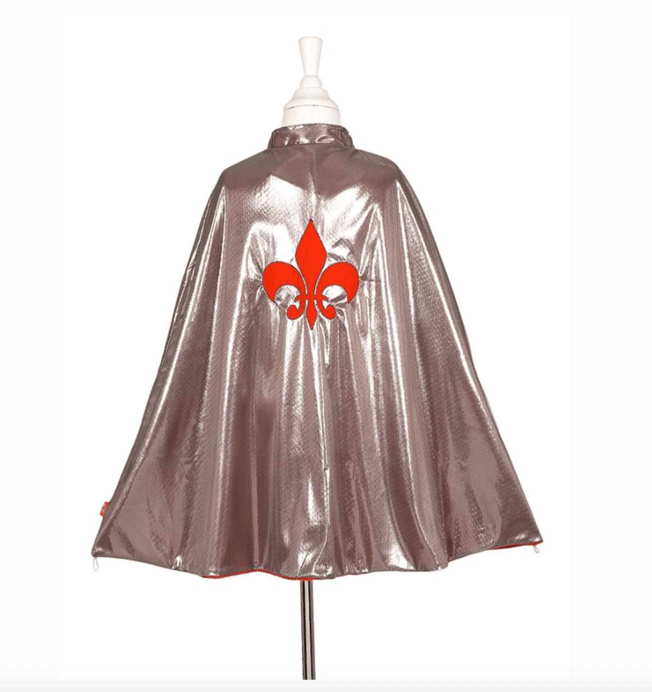 Knight - Red Dragon Reversible Cape (sz 4-7 Yrs)