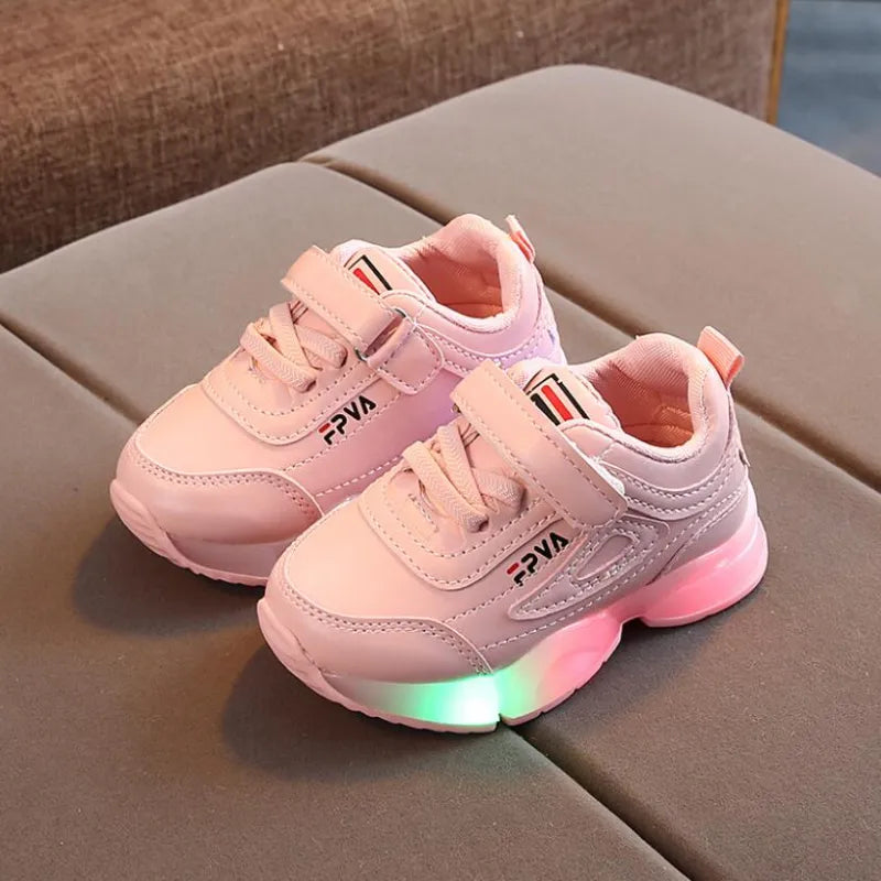 Sneakers With Led For Children Multivariant