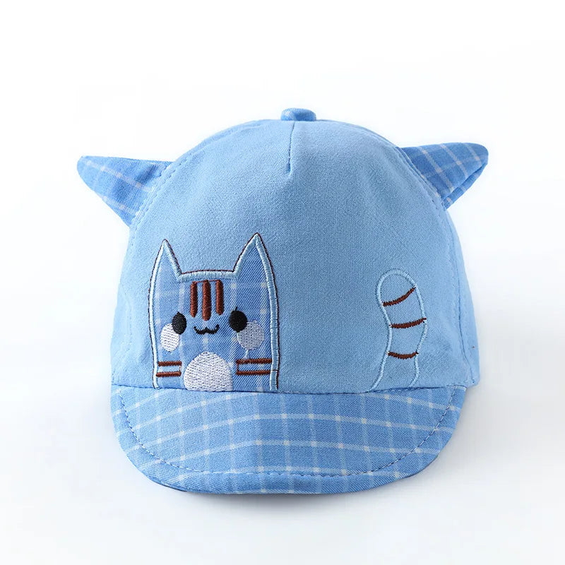 Summer Cap With Fun Animals For Children Multivariant