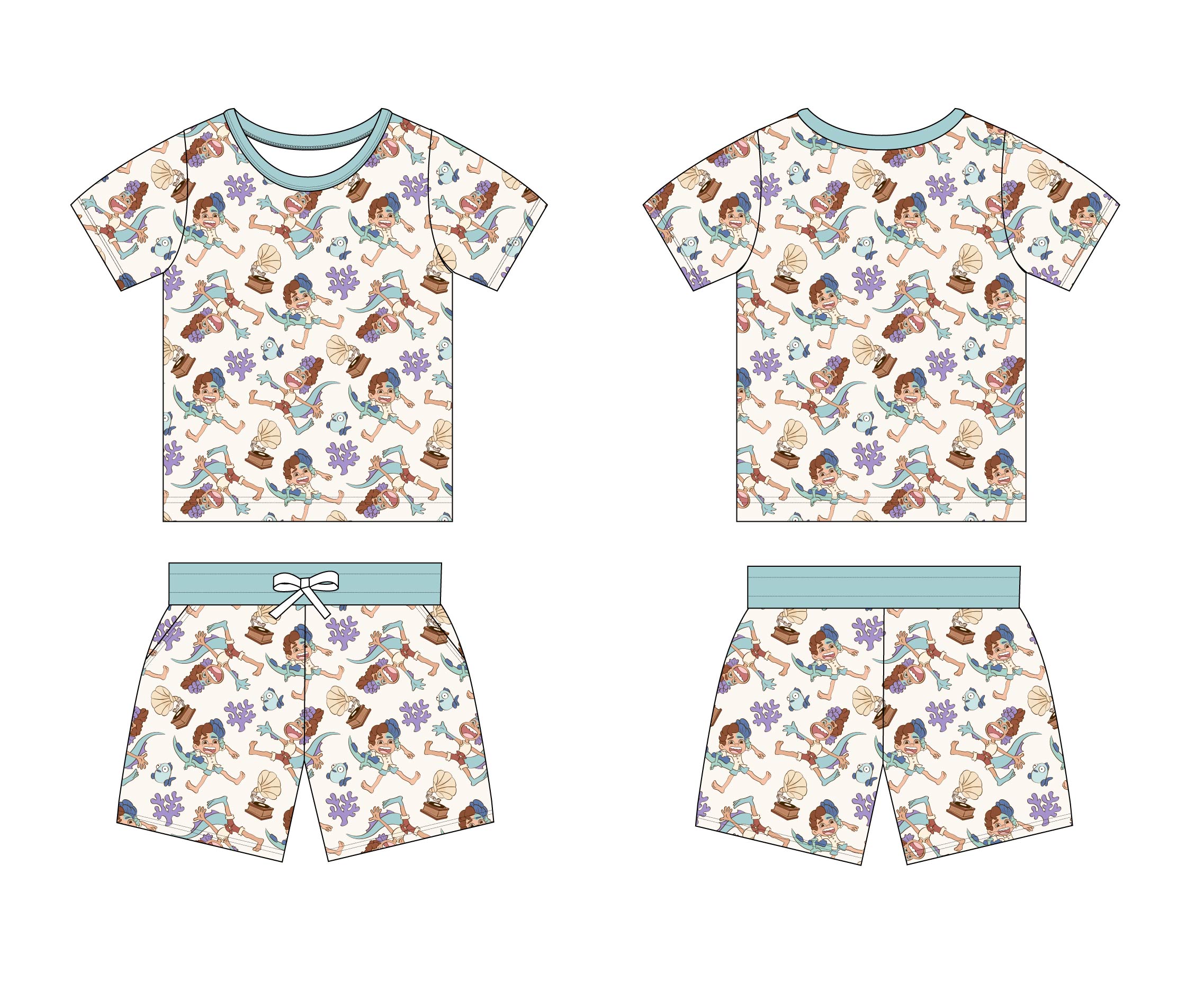 Silenzio, Bruno! - Pocket Short Set