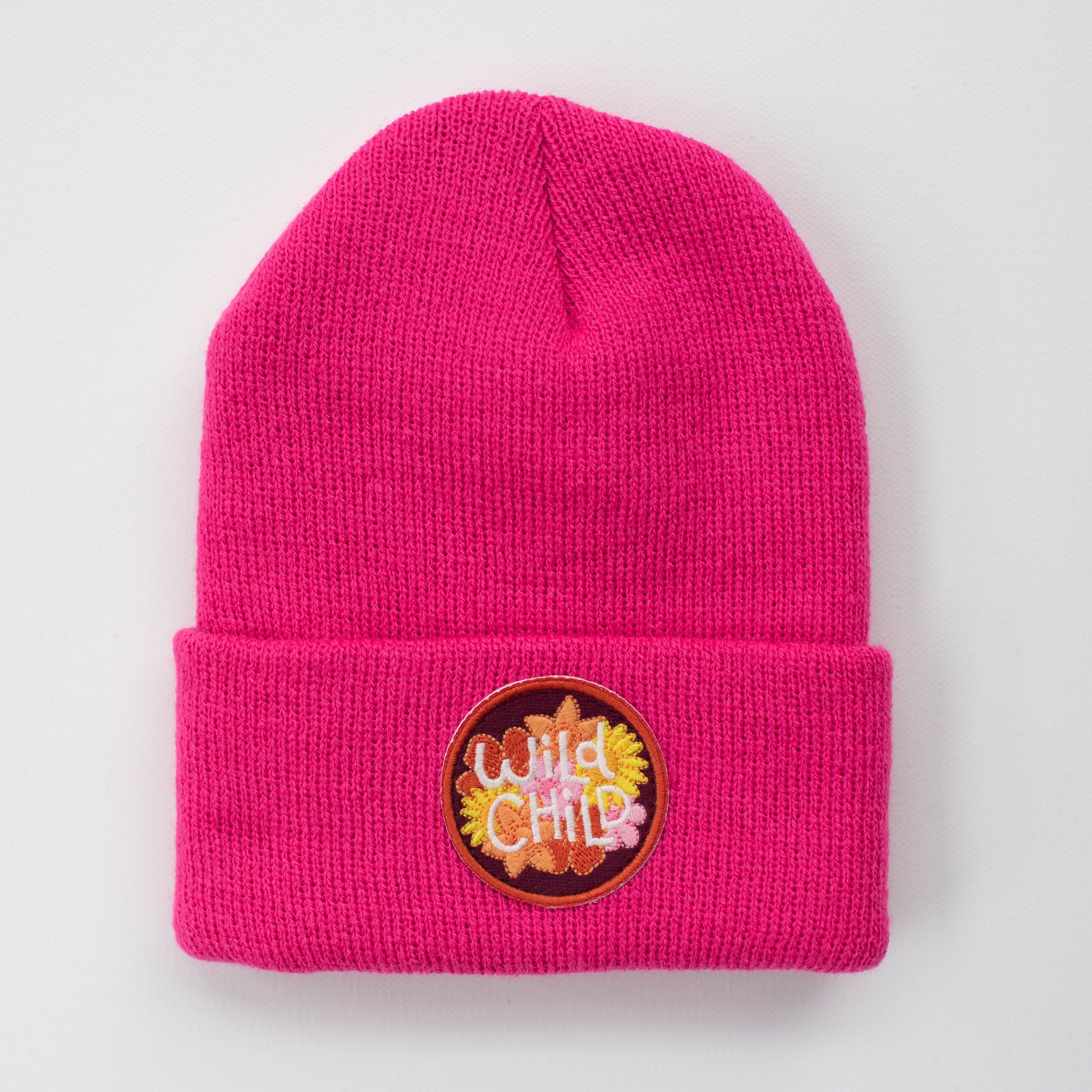 Wild Child - Fuchsia Kids Beanie