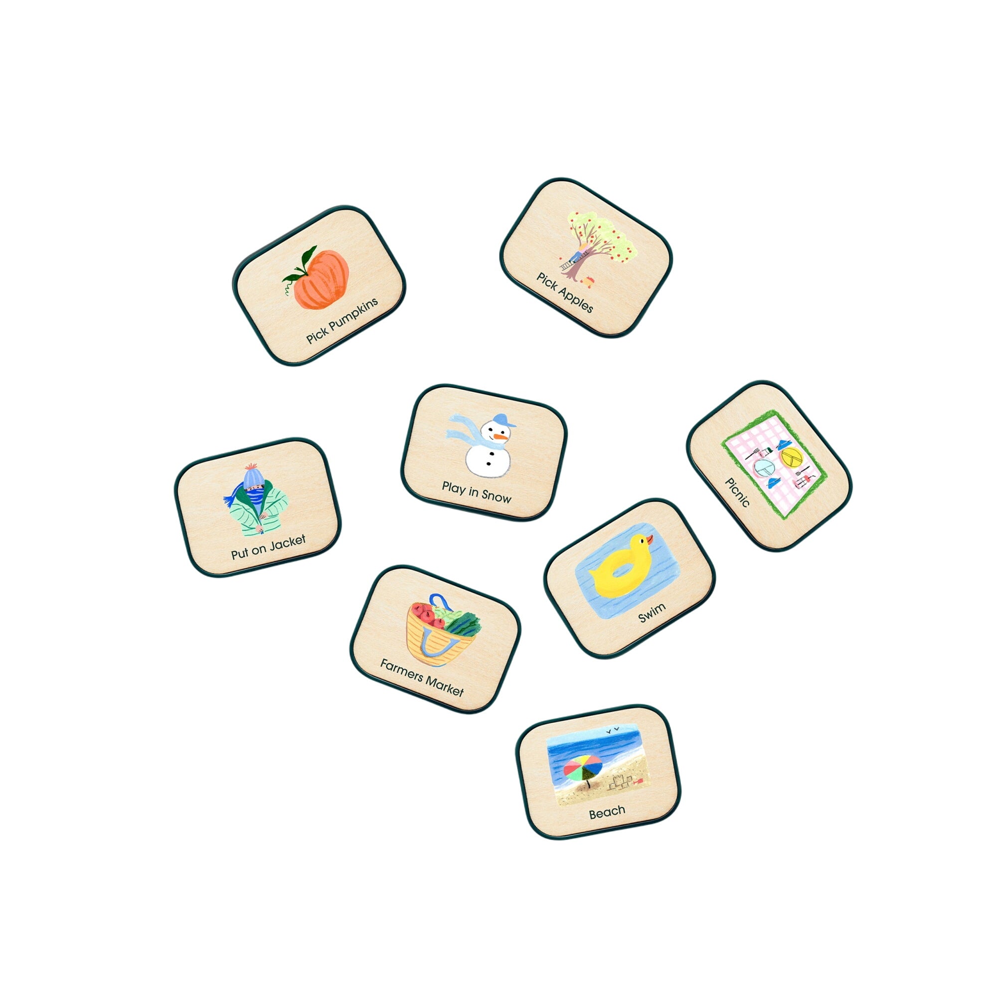 Activity Tiles—seasonal Activities Bundle