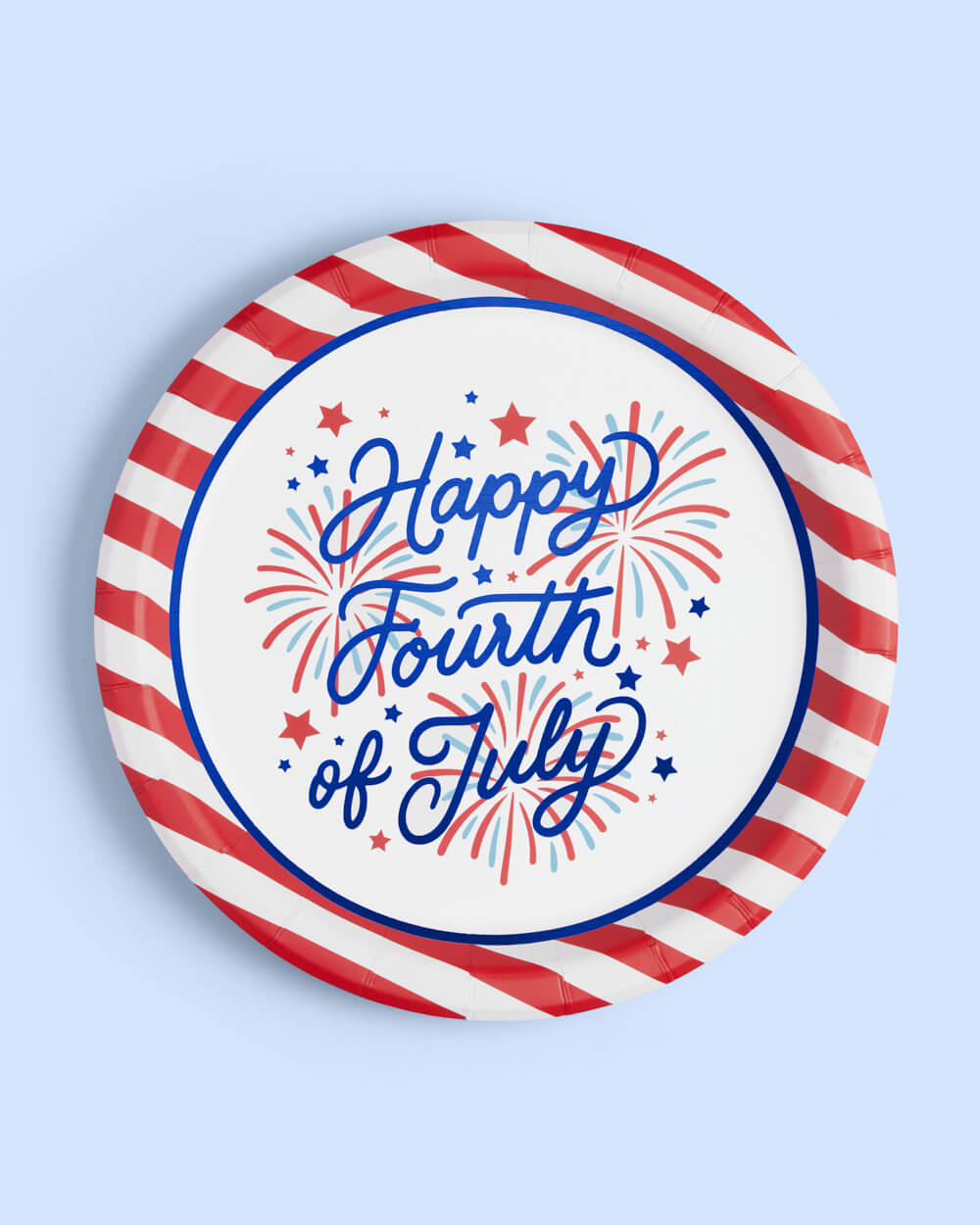 Party In The Usa Plates - 25 Paper Plates