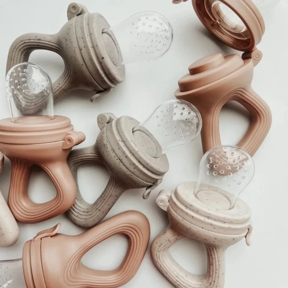 1pc Teething And Weaning Pacifier In Silicone Multivariant