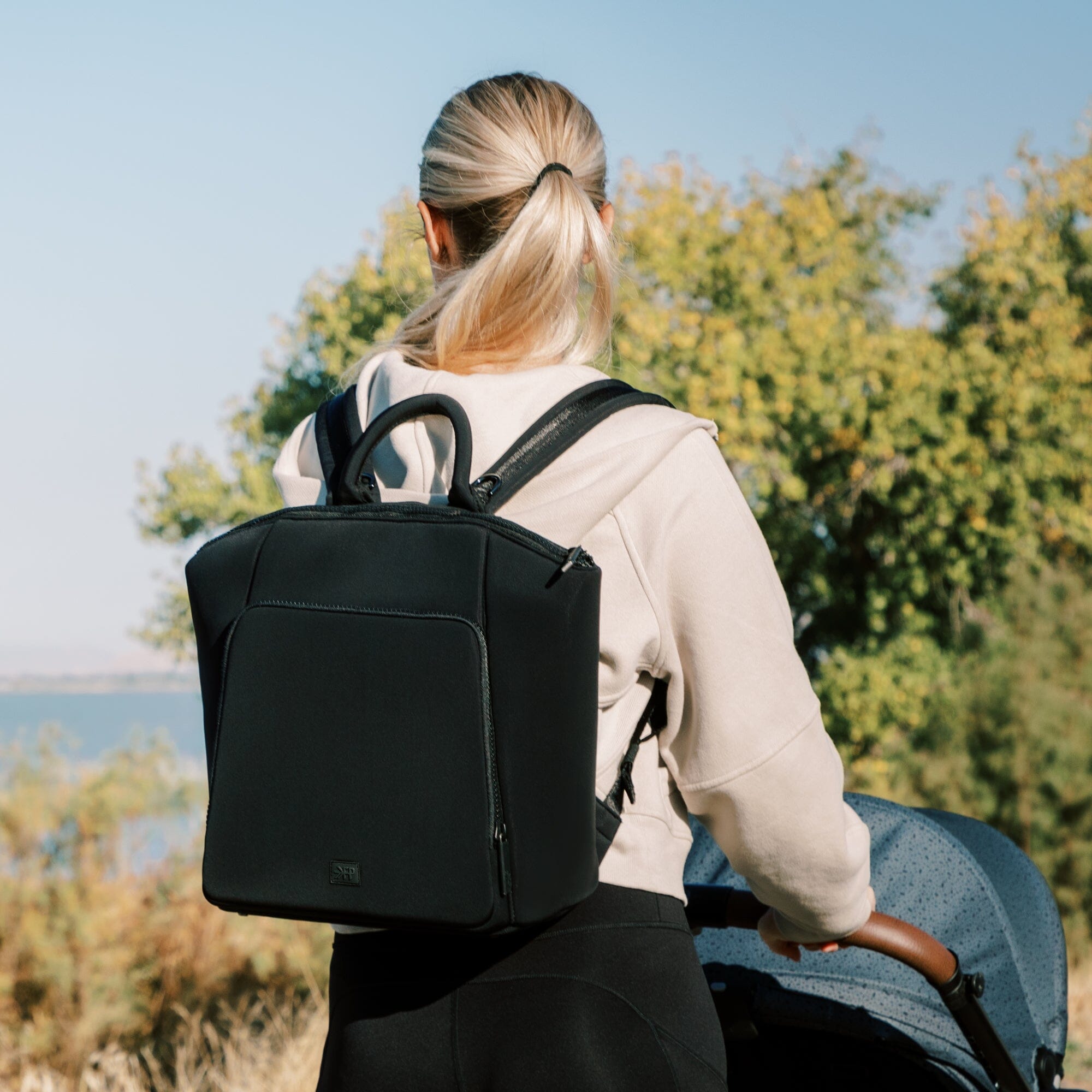 Ebony Seoul Neoprene Backpack Ii