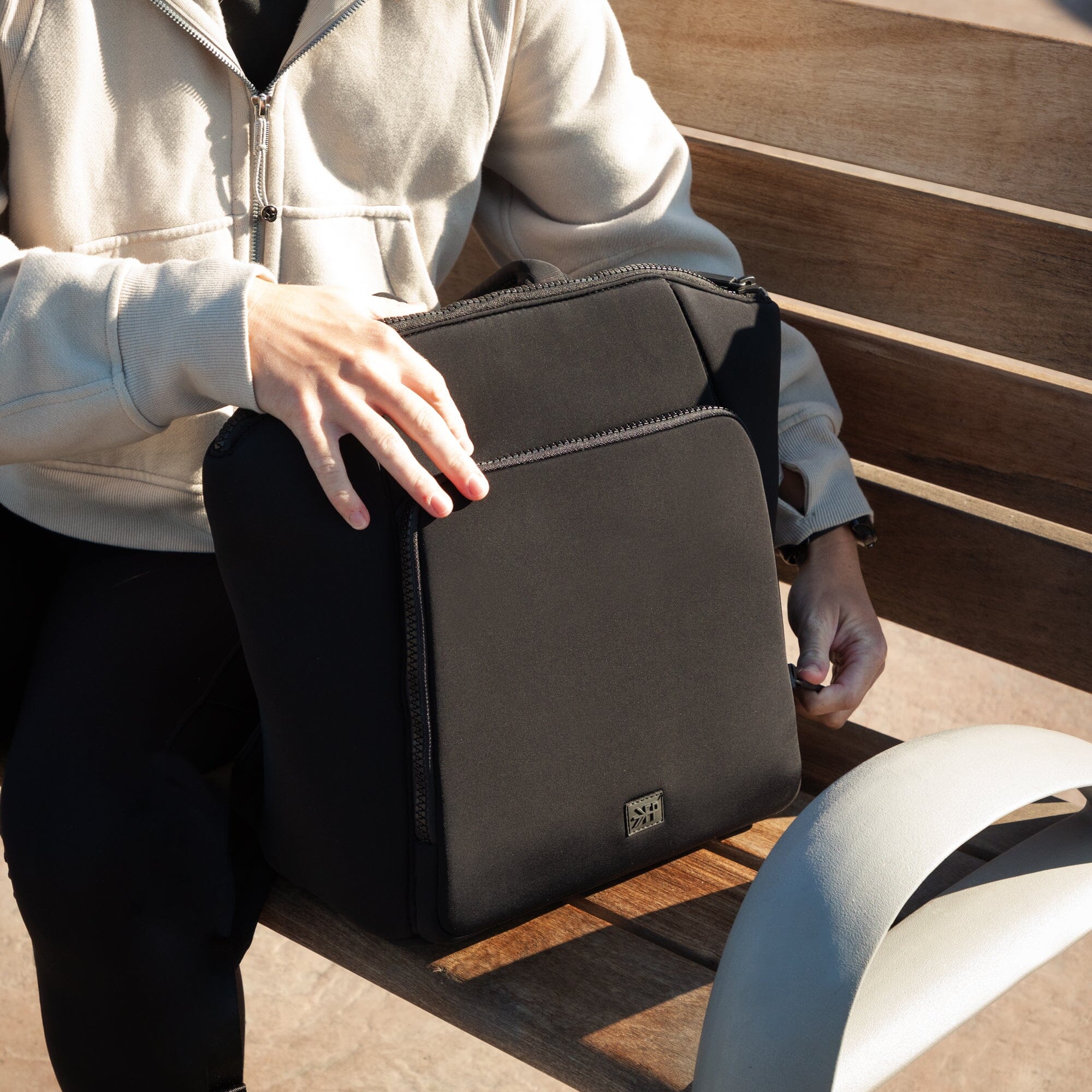 Ebony Seoul Neoprene Backpack Ii