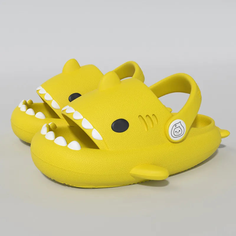 Non-slip Eva Shark Slippers For Children Multivariant