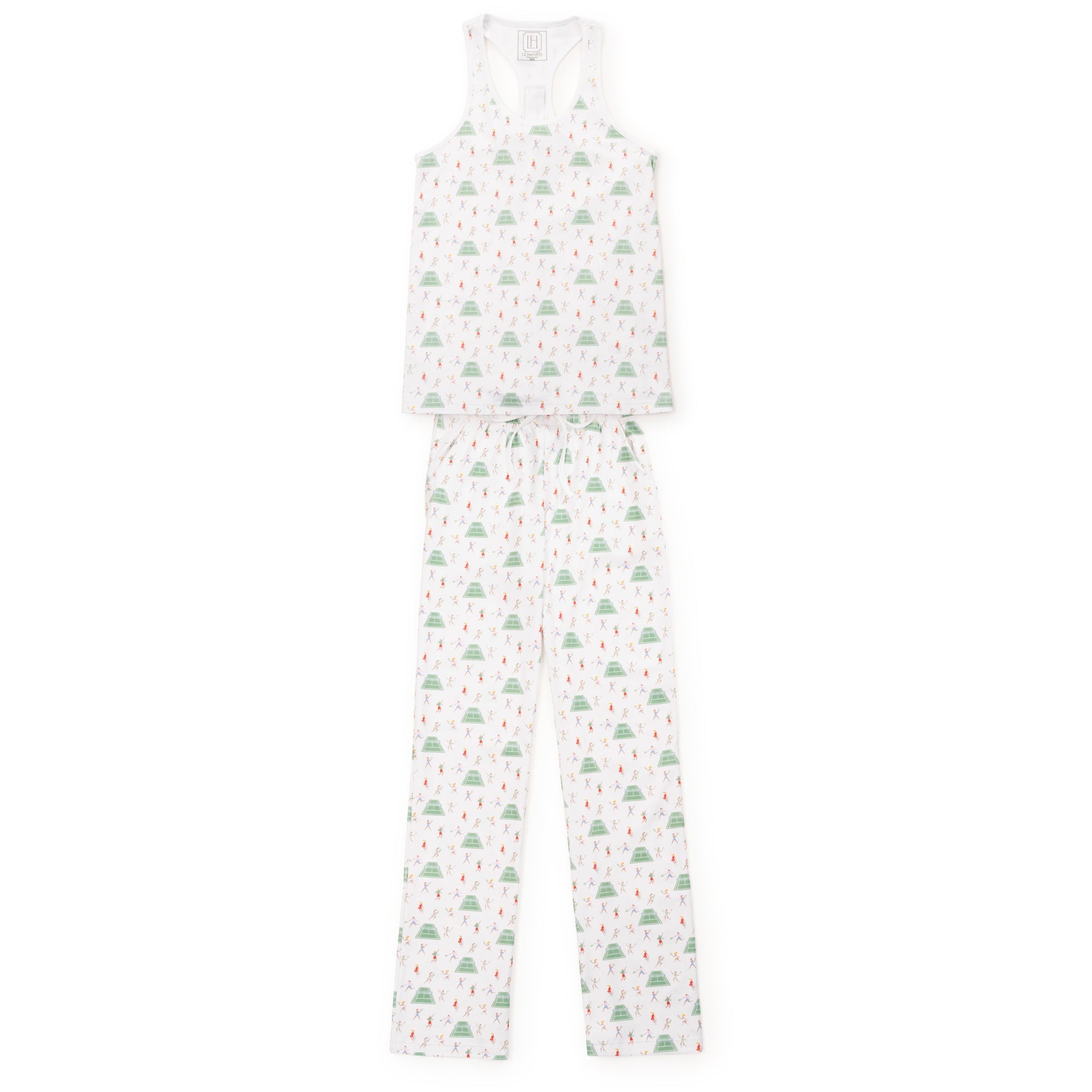 Sharon Women's Pajama Pant Set - Tennis Life