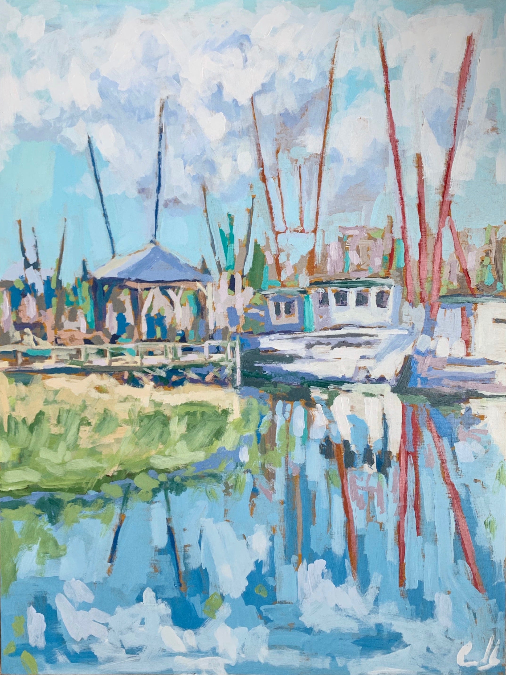 Shem's Boat Stack Print