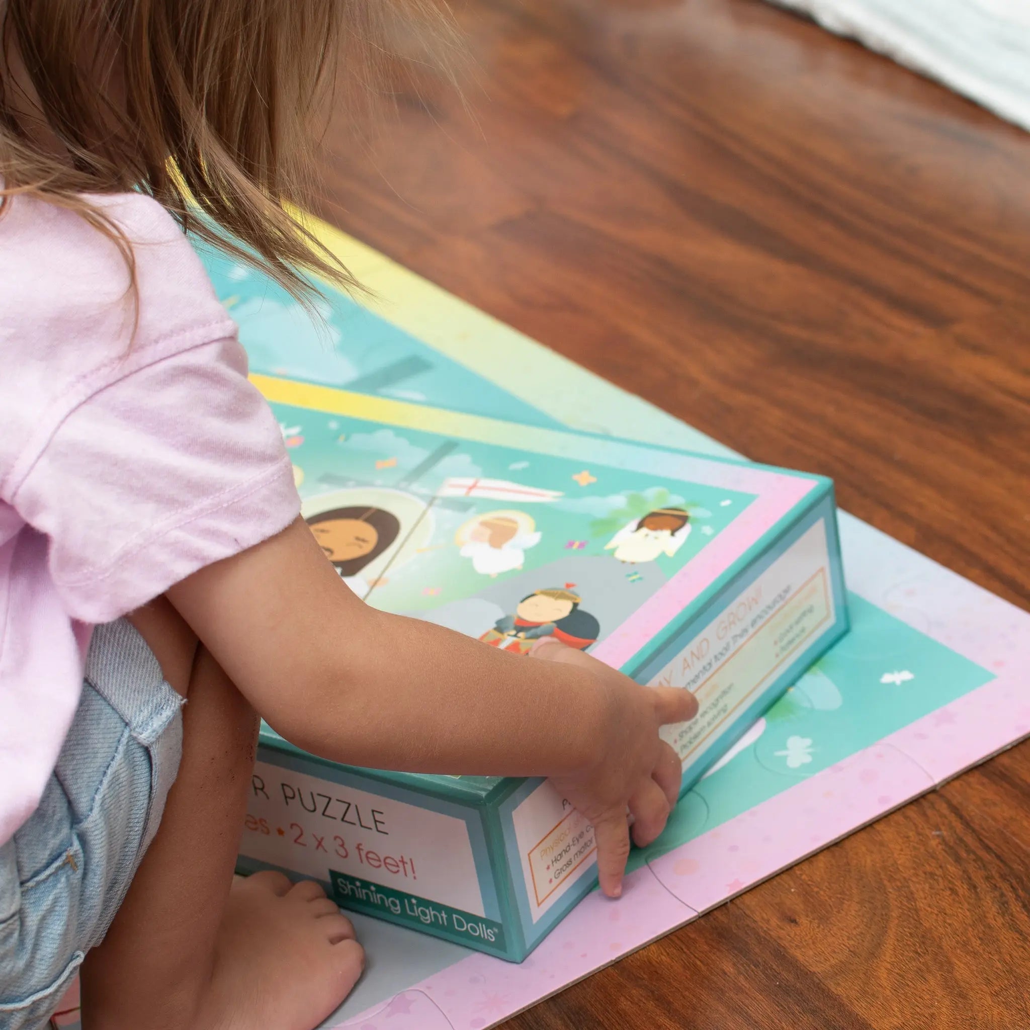 Easter Morning Giant Floor Puzzle 24" X 36"