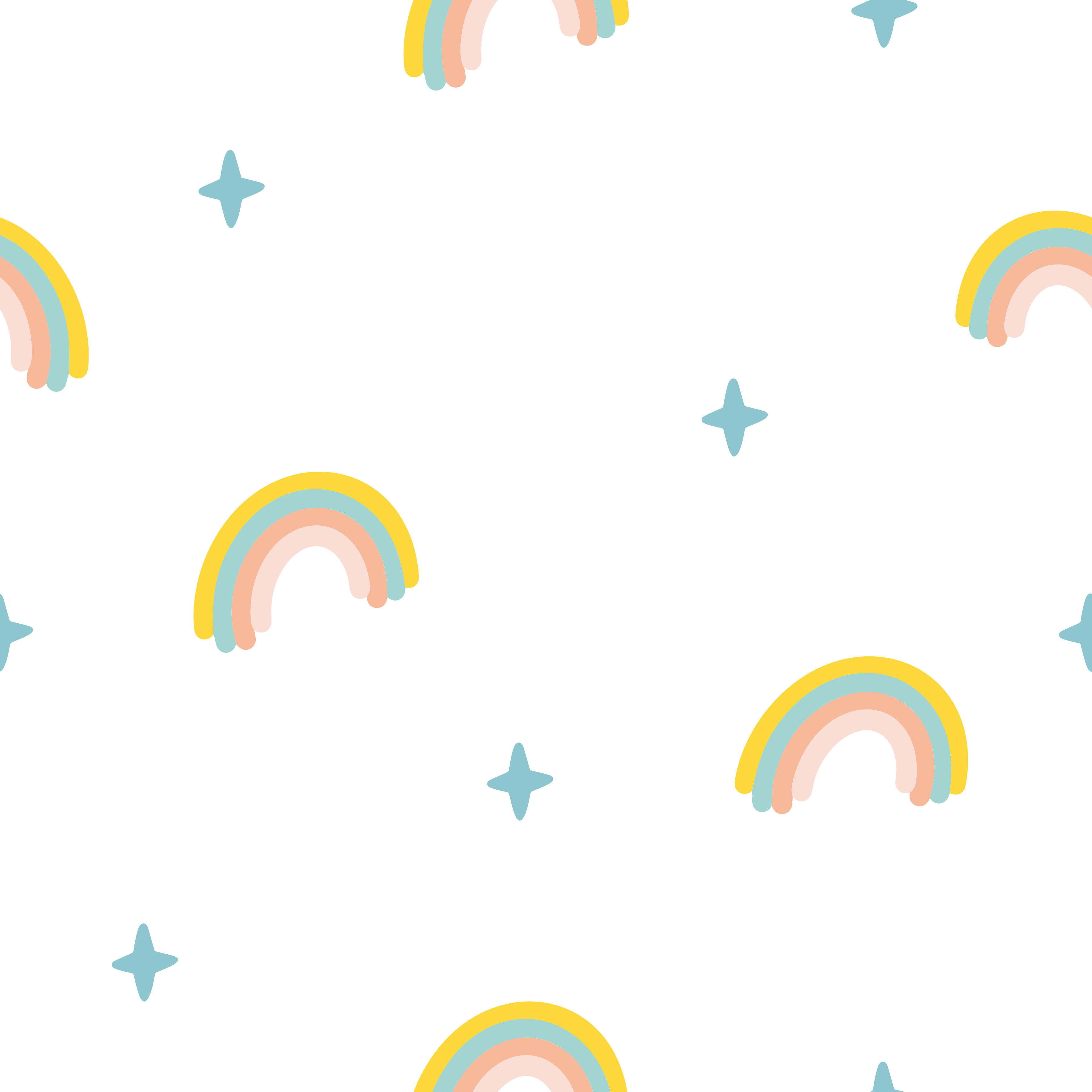 Shiny Rainbow Contact Paper - Pack Of 3 Rolls (24x48" Each)
