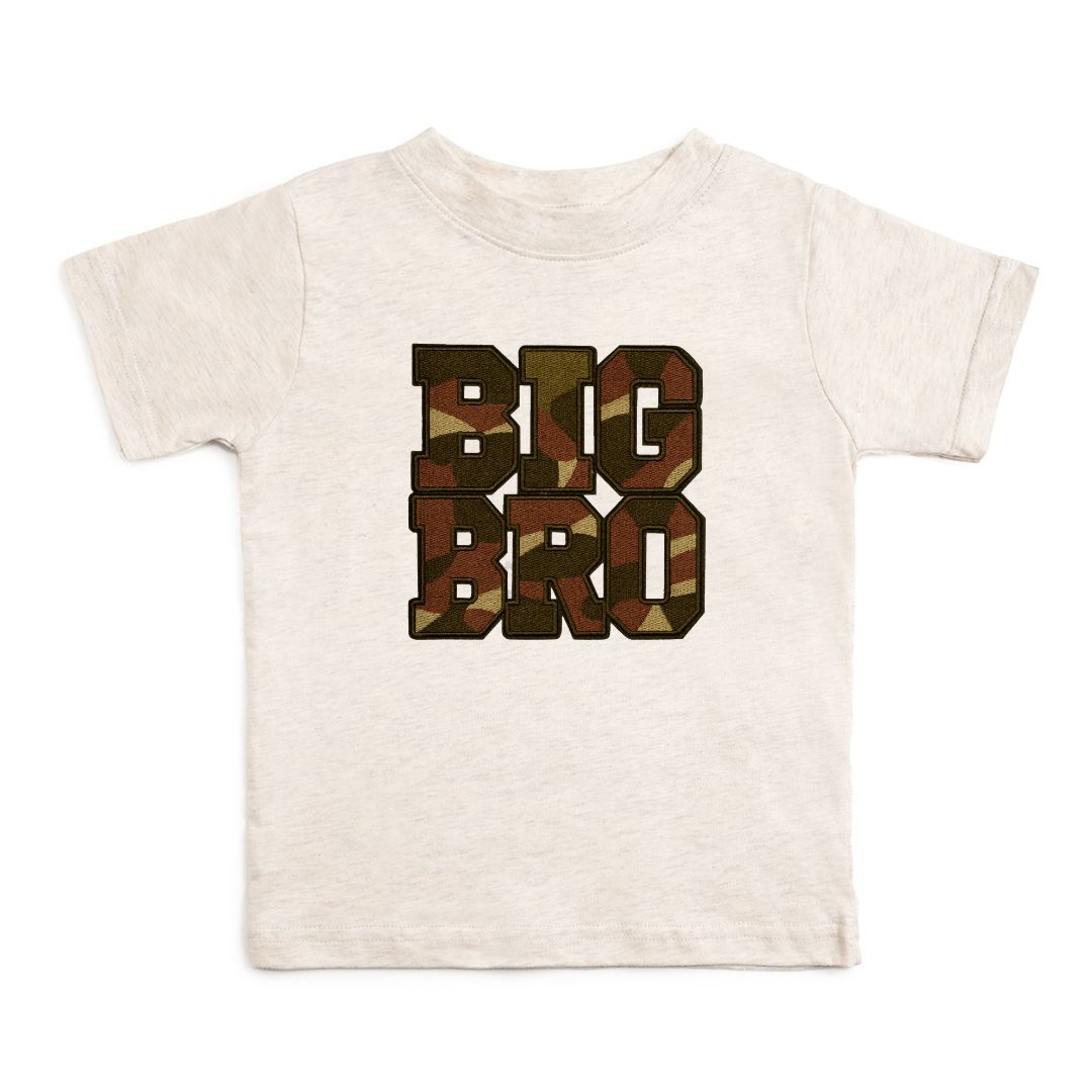 Big Bro Camo Patch Short Sleeve T-shirt